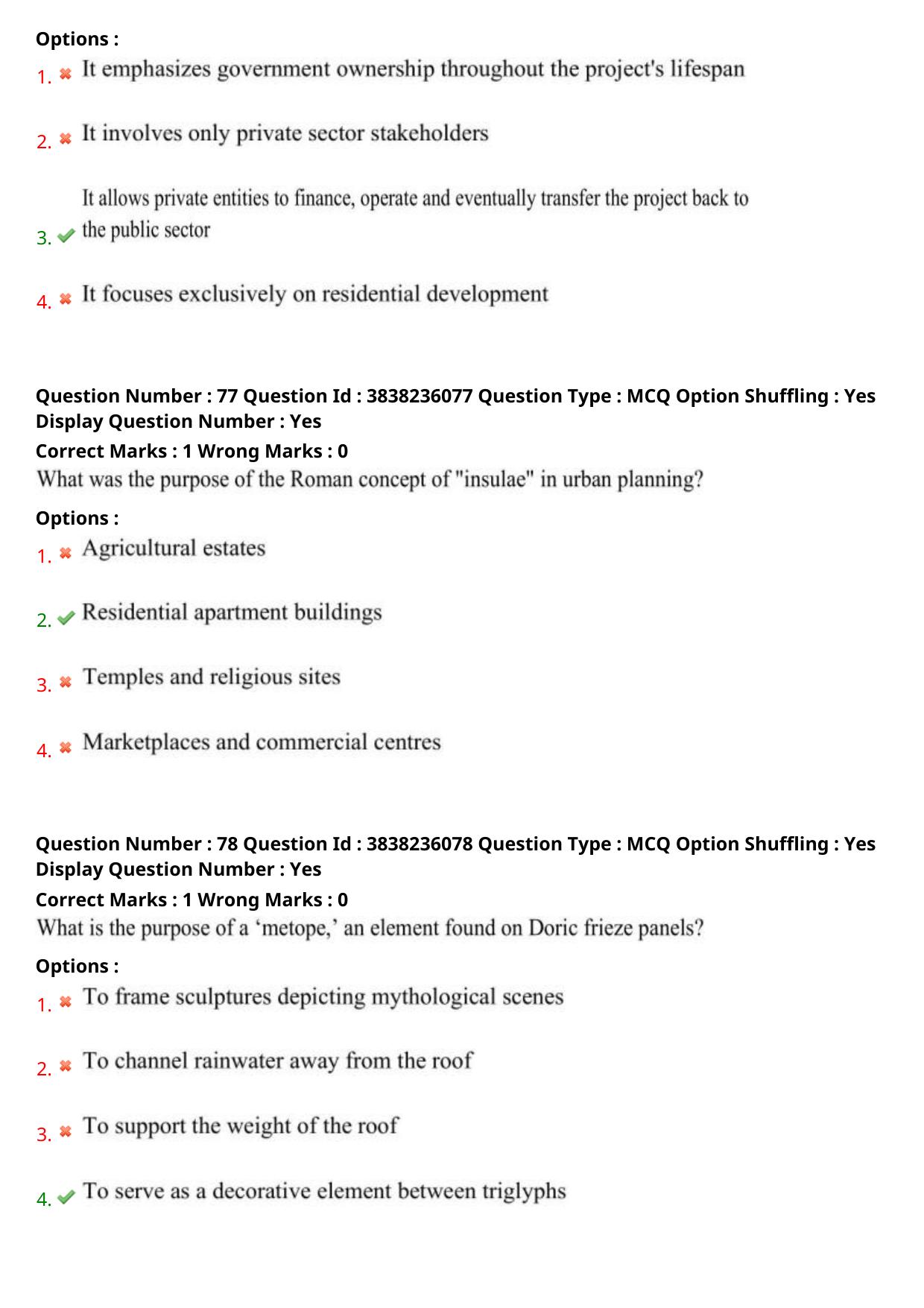TS PGECET 2024: Architecture And Planning Question Papers with Answer - Page 30