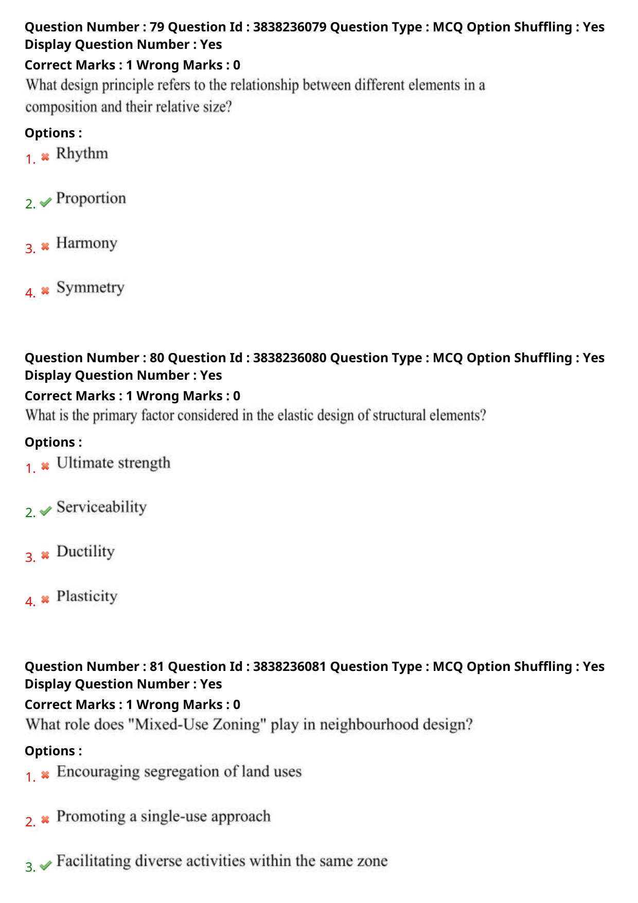 TS PGECET 2024: Architecture And Planning Question Papers with Answer - Page 31
