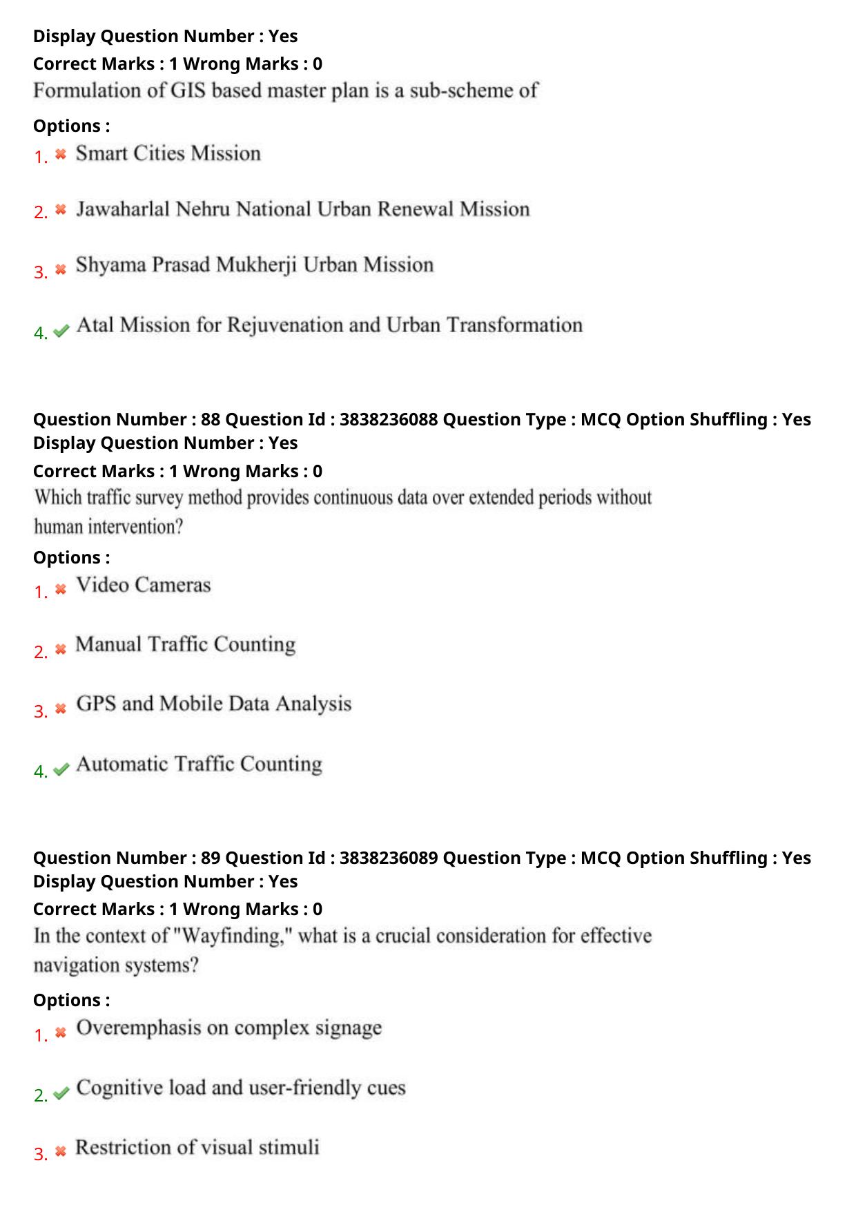 TS PGECET 2024: Architecture And Planning Question Papers with Answer - Page 34