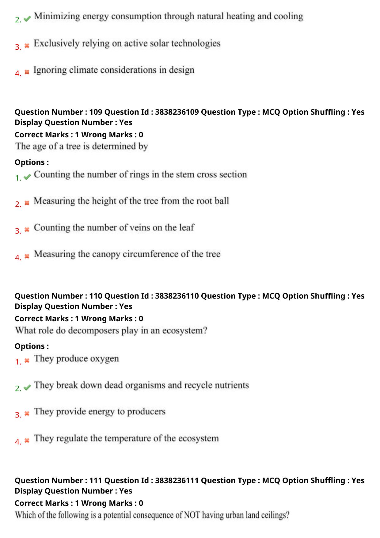 TS PGECET 2024: Architecture And Planning Question Papers with Answer - Page 42