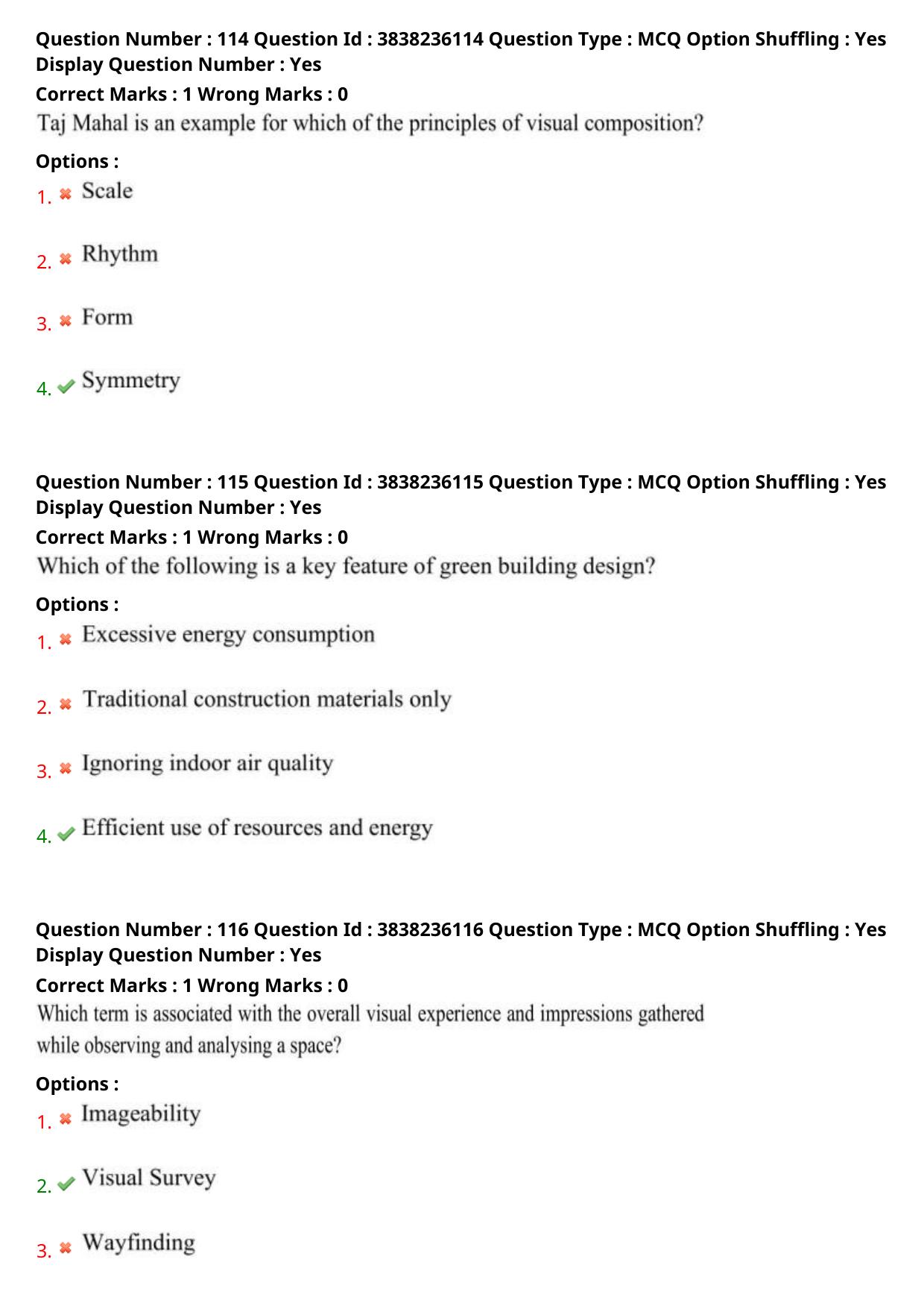 TS PGECET 2024: Architecture And Planning Question Papers with Answer - Page 44