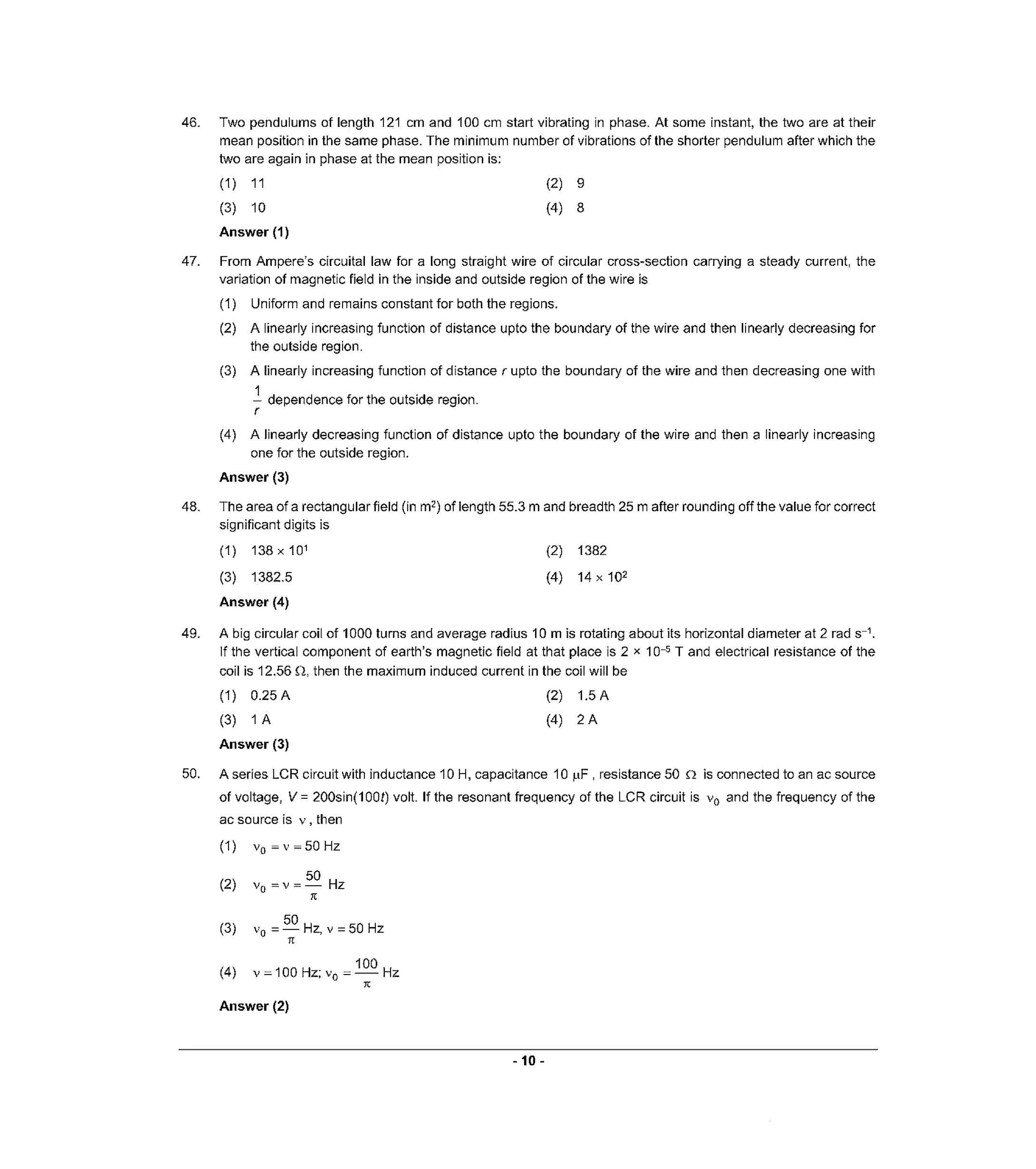 NEET Q4 2022 Question Paper - Page 9