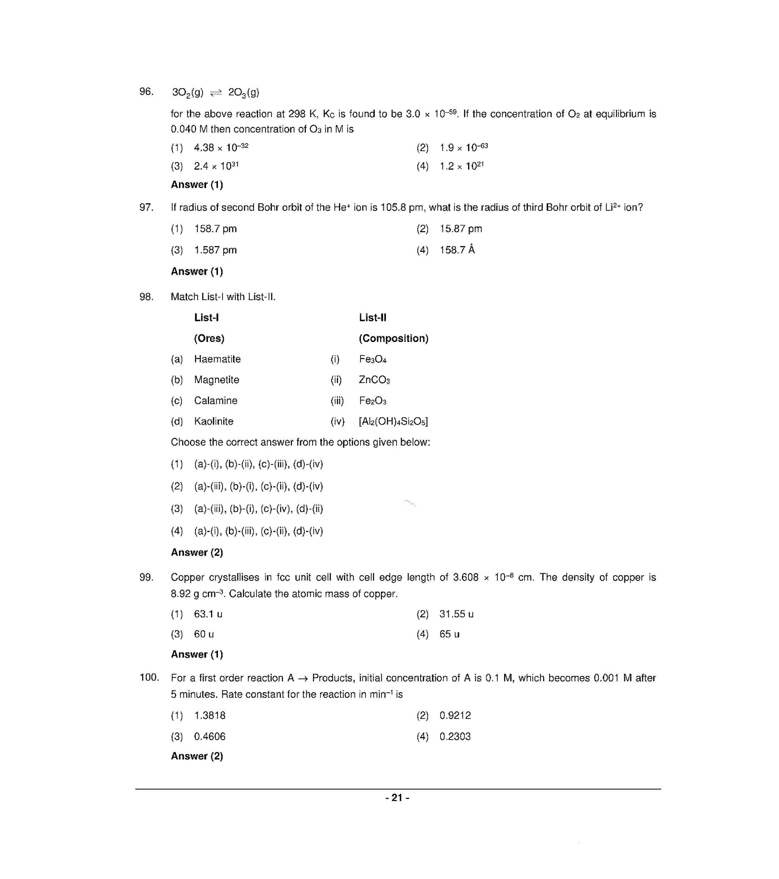 NEET Q4 2022 Question Paper - Page 20
