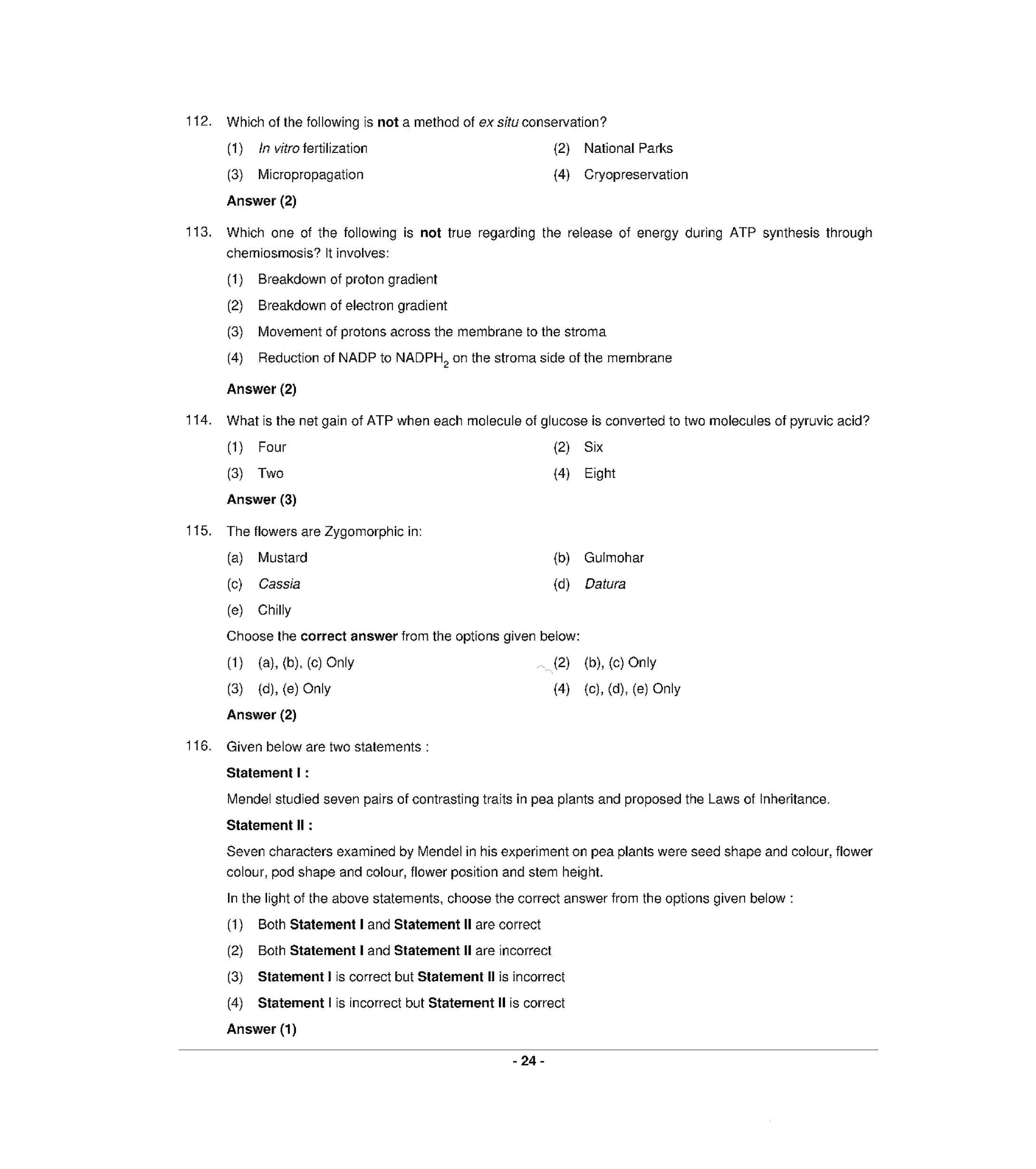 NEET Q4 2022 Question Paper - Page 23