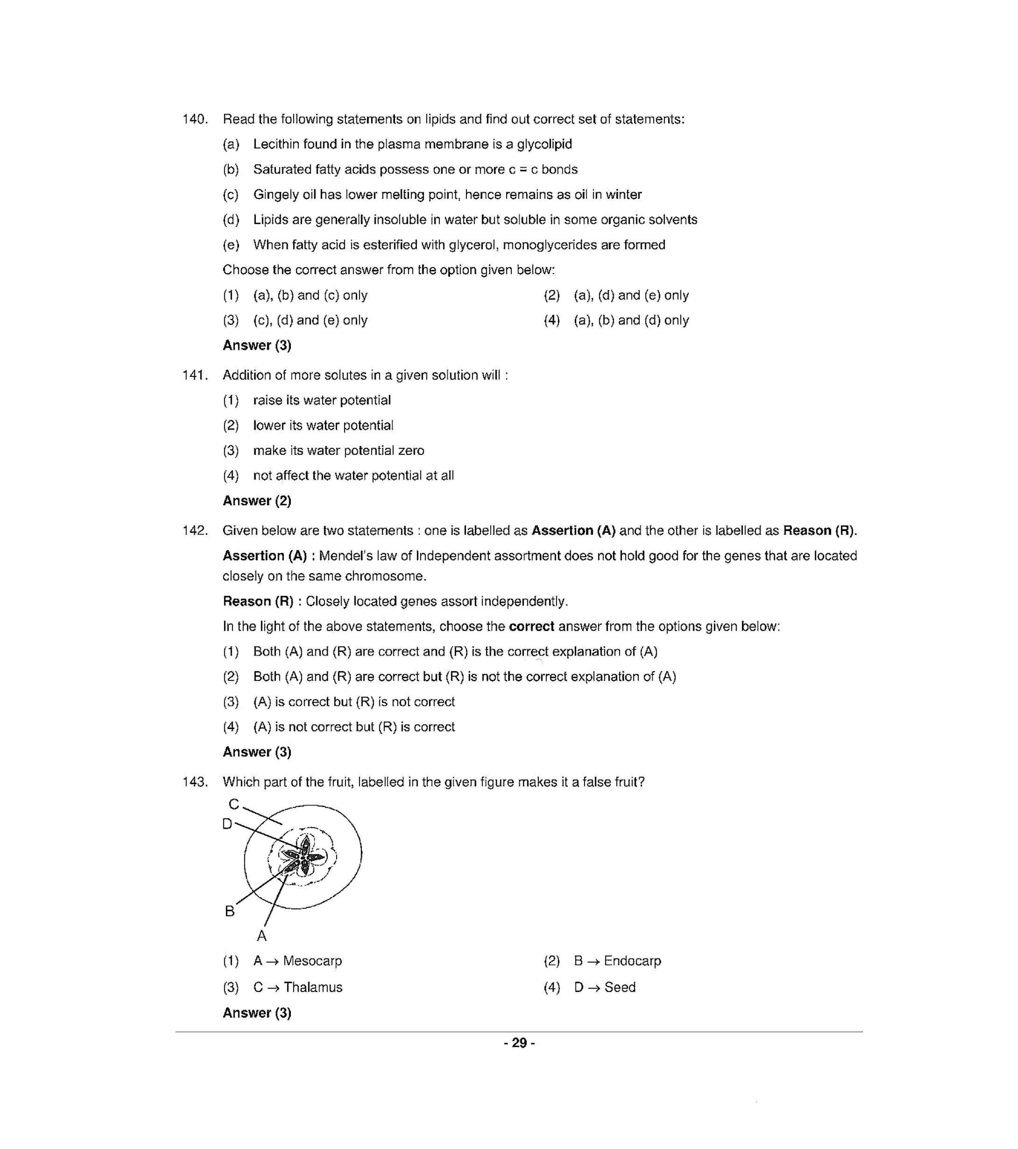 NEET Q4 2022 Question Paper - Page 28