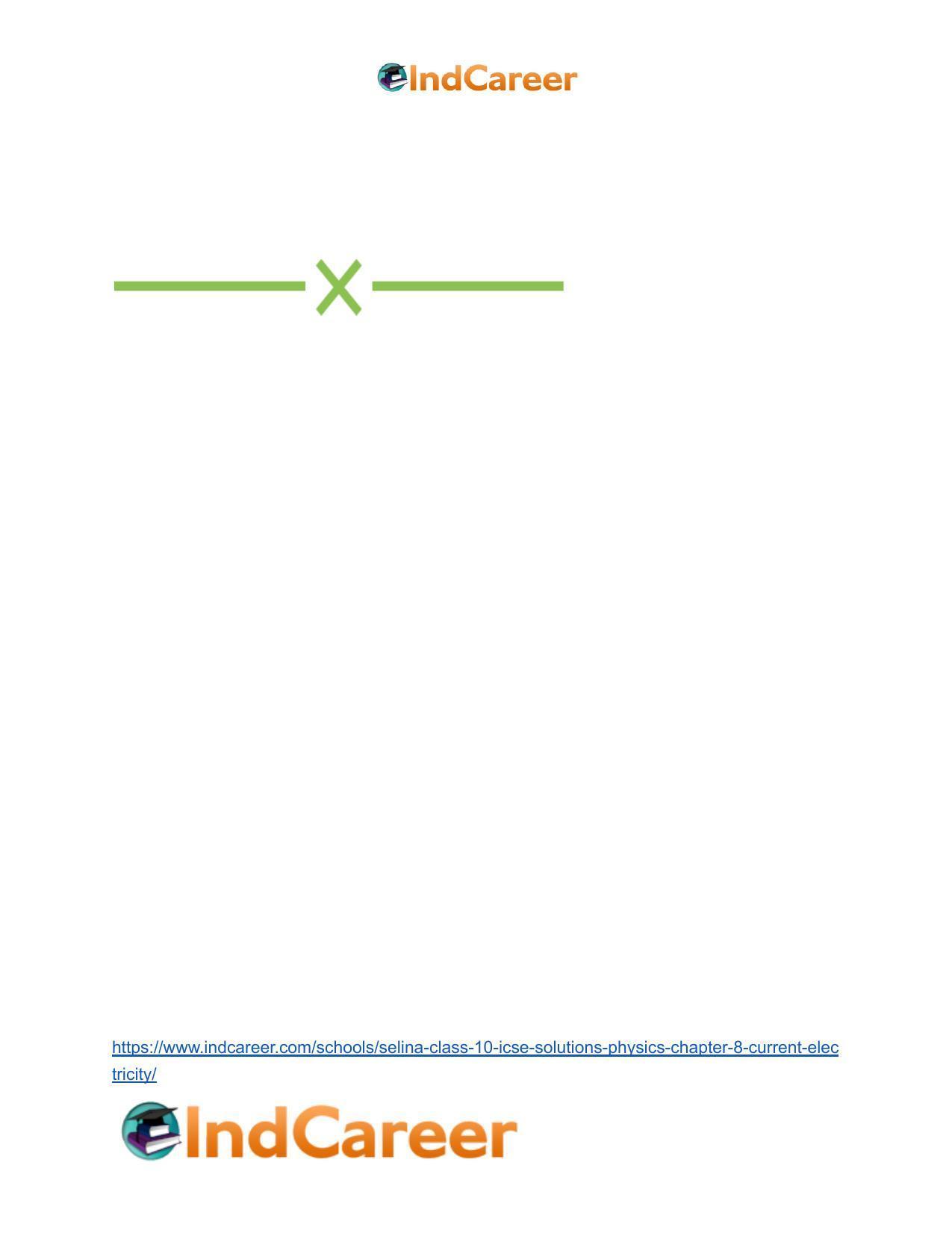 Selina Class 10 ICSE Solutions Physics : Chapter 8- Current Electricity - Page 43