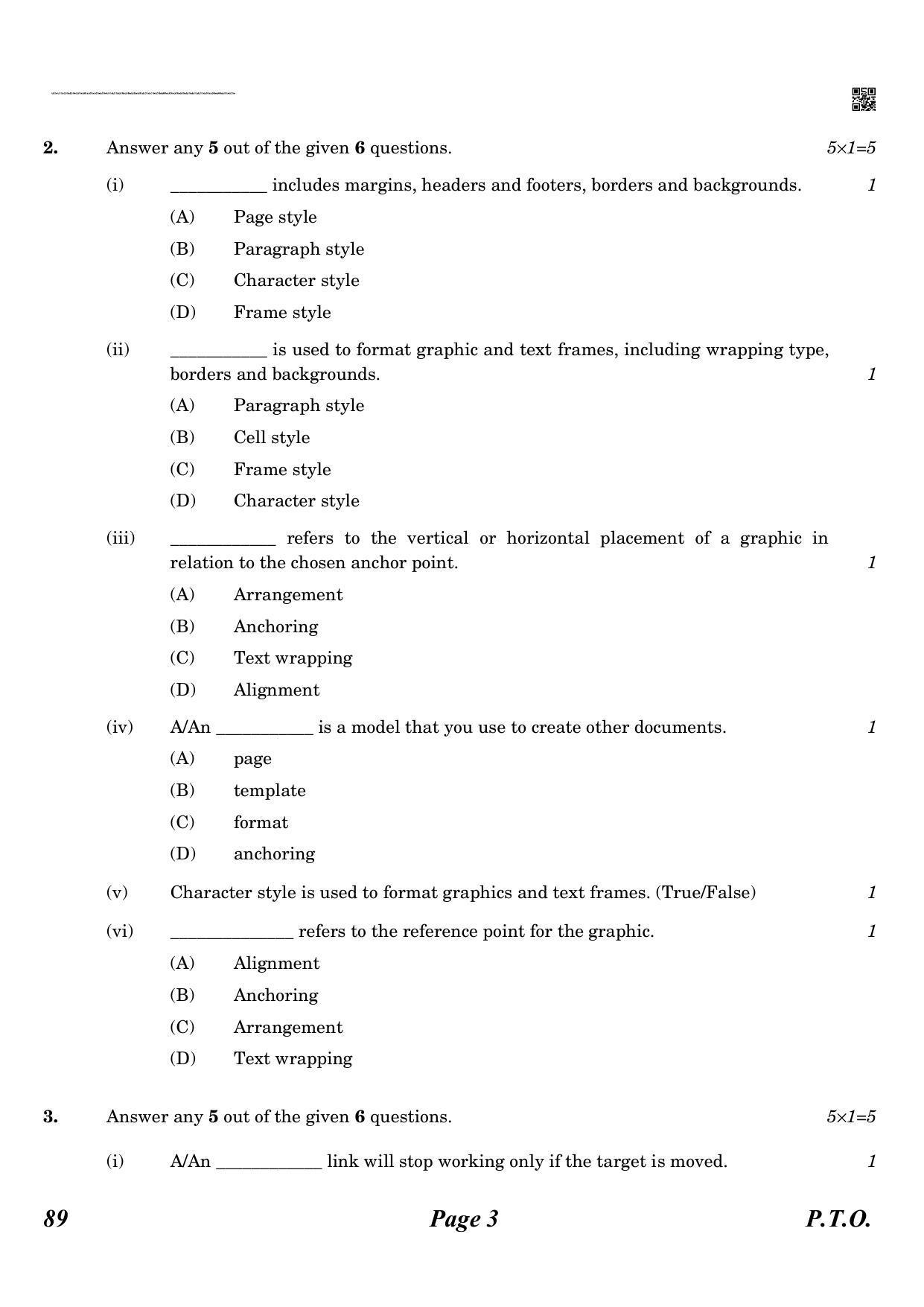 CBSE Class 10 QP_402_INFORMATION_TECH_ENGLISH 2021 Compartment Question Paper - Page 3
