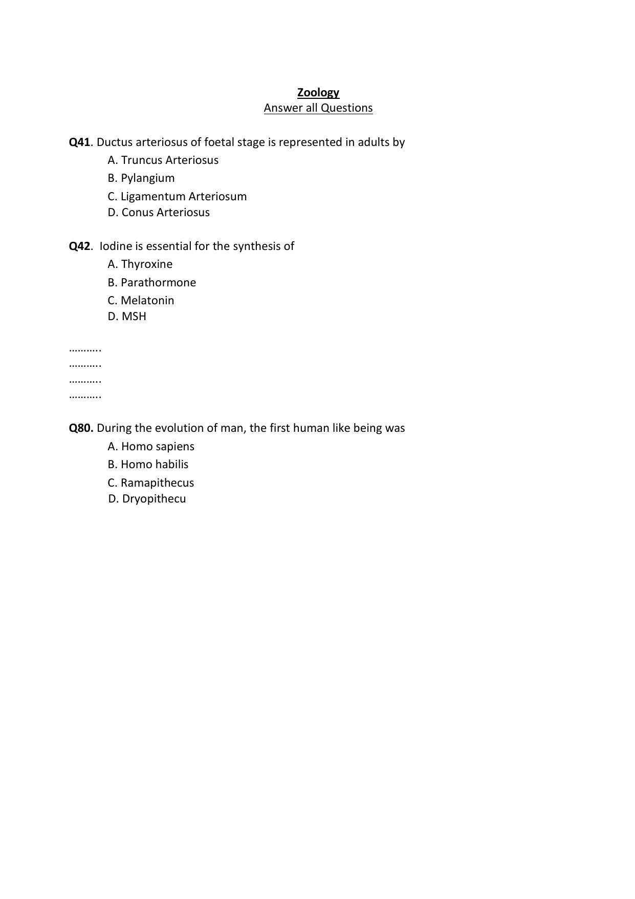 KLEEE 2023 Model Question Paper  - Page 5