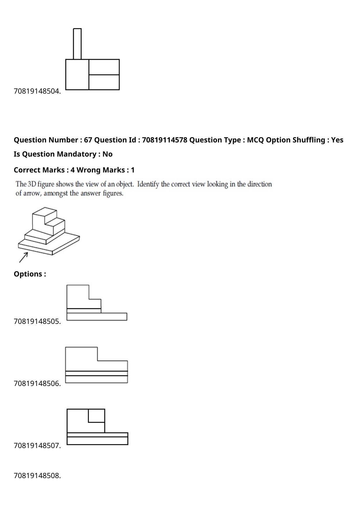JEE Mains 2021: B Arch & B Planning Assamese (Shift 2) 23-02-2021 Question Paper - Page 86