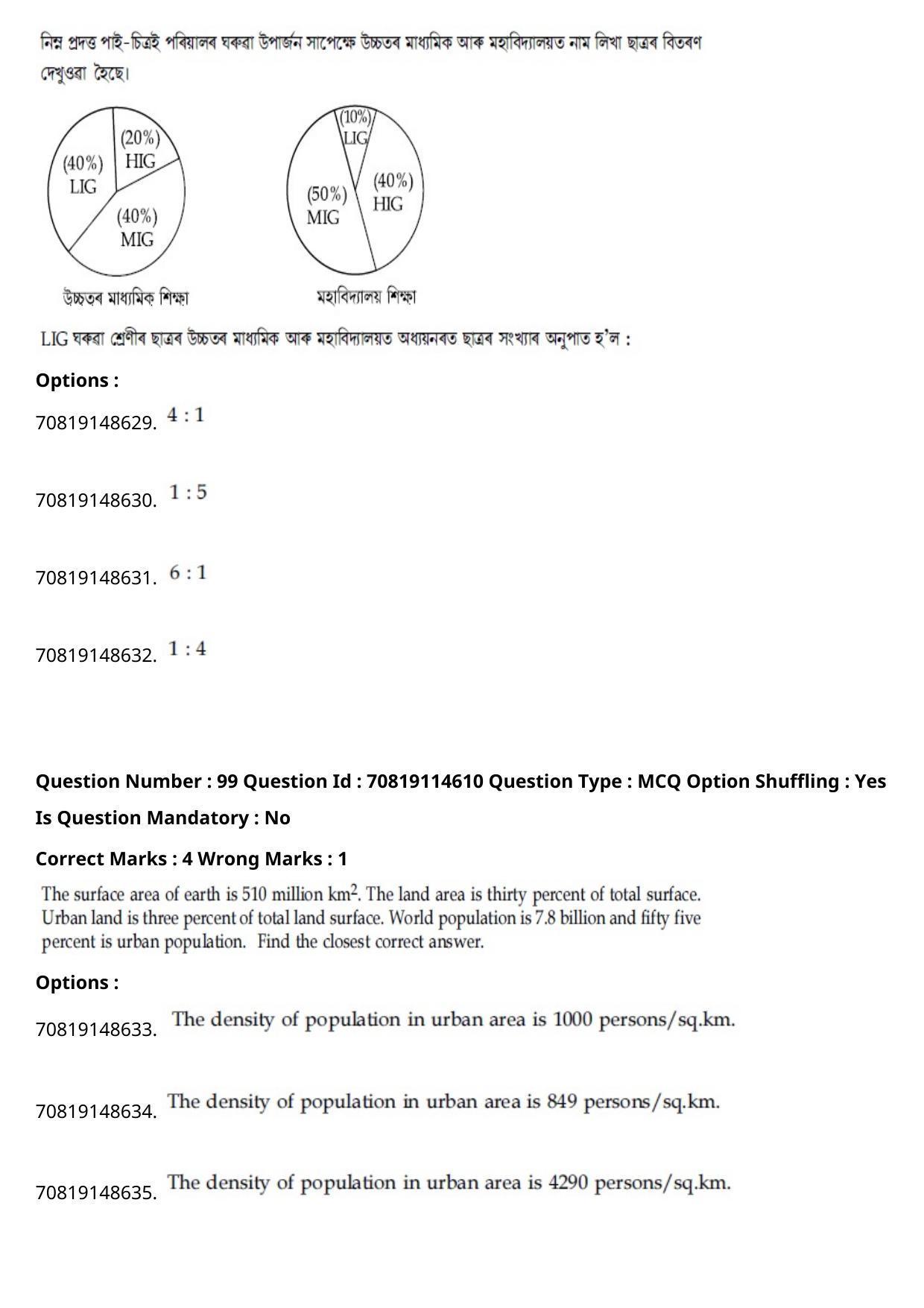 JEE Mains 2021: B Arch & B Planning Assamese (Shift 2) 23-02-2021 Question Paper - Page 133