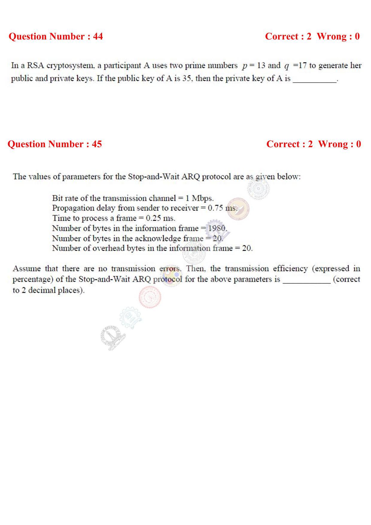 GATE 2017 Computer Science and Information Technology (CS) Question Paper with Answer Key - Page 21