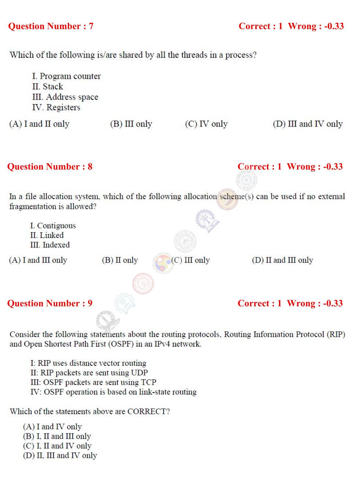 GATE 2017 Computer Science and Information Technology (CS) Question Paper with Answer Key - Page 35