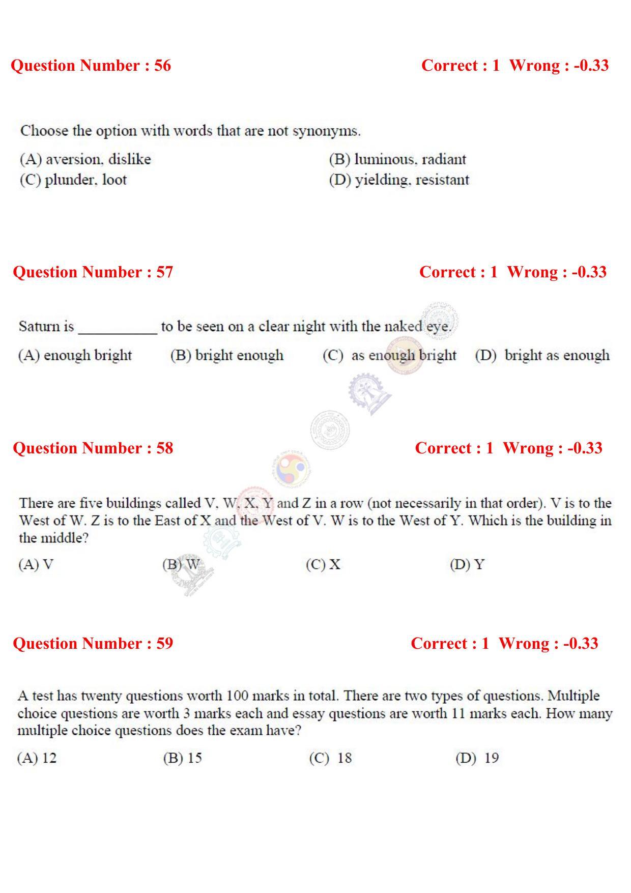 GATE 2017 Computer Science and Information Technology (CS) Question Paper with Answer Key - Page 54