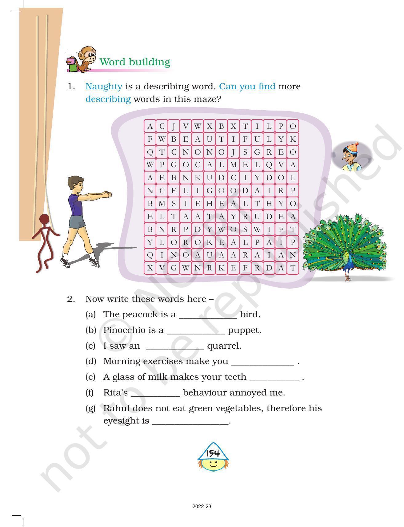 NCERT Book for Class 4 English (Poem): Chapter 17-The Naughty Boy - Page 5