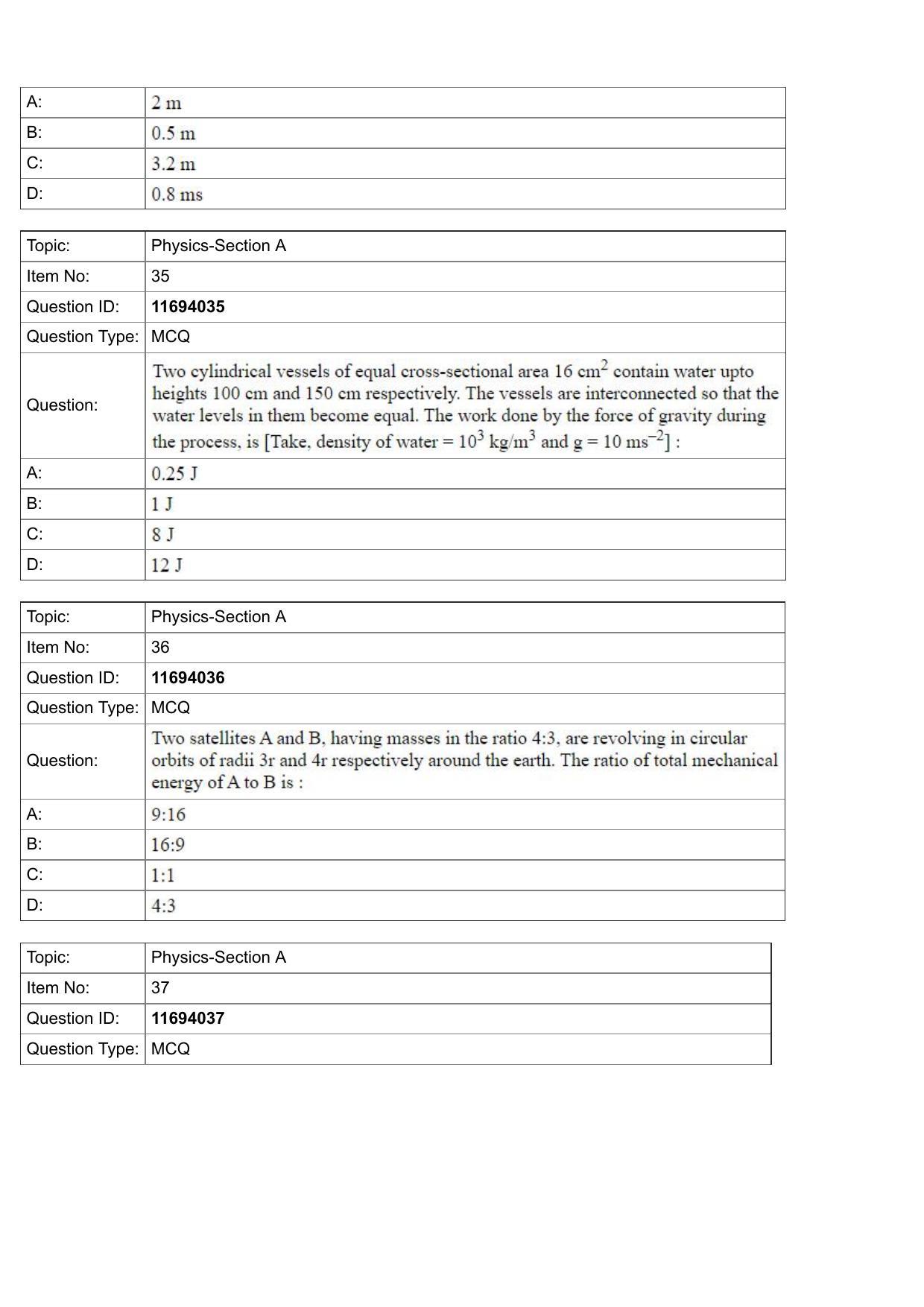 JEE Mains 2022: BTech English (Shift 1) 27-07-2022 Question Paper - Page 12