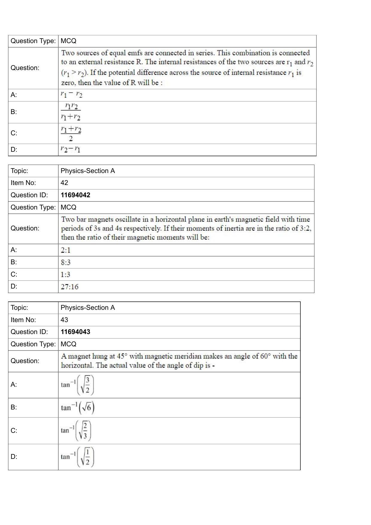 JEE Mains 2022: BTech English (Shift 1) 27-07-2022 Question Paper - Page 15