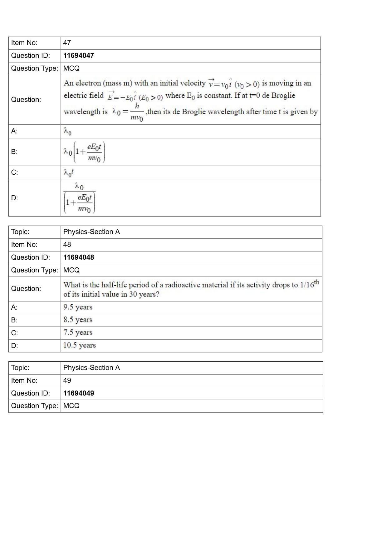 JEE Mains 2022: BTech English (Shift 1) 27-07-2022 Question Paper - Page 17