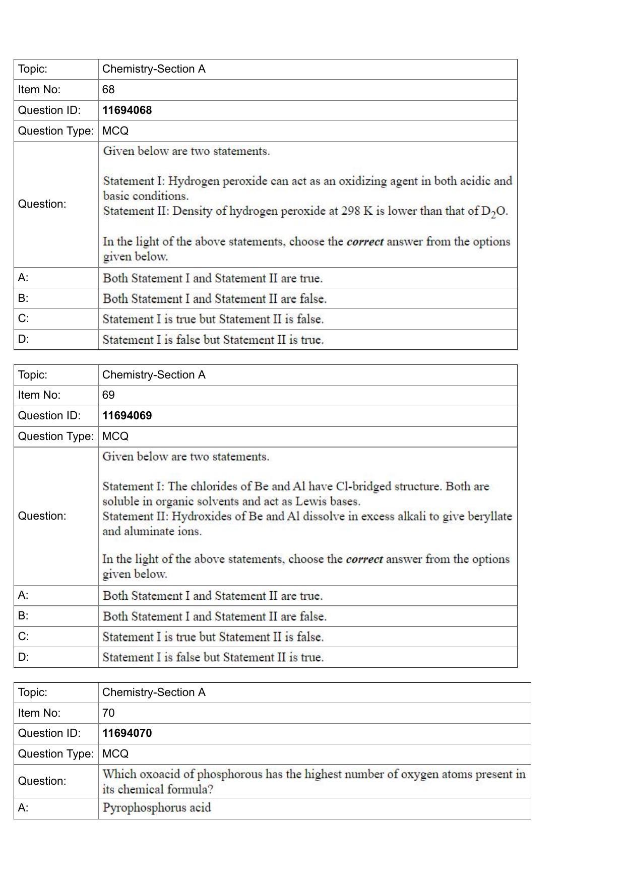 JEE Mains 2022: BTech English (Shift 1) 27-07-2022 Question Paper - Page 24