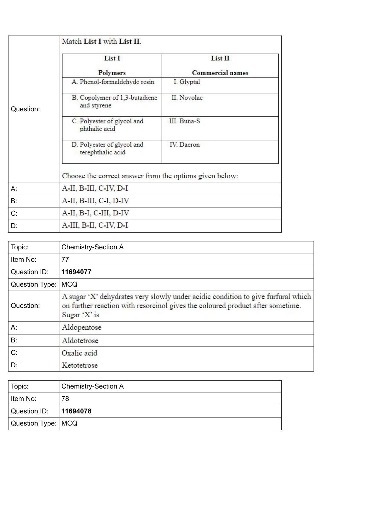 JEE Mains 2022: BTech English (Shift 1) 27-07-2022 Question Paper - Page 28
