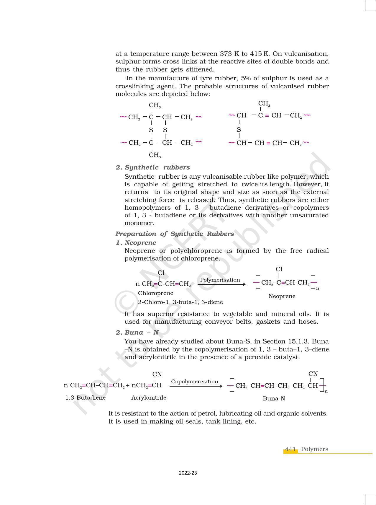 NCERT Book for Class 12 Chemistry Chapter 15 Polymers - Page 9