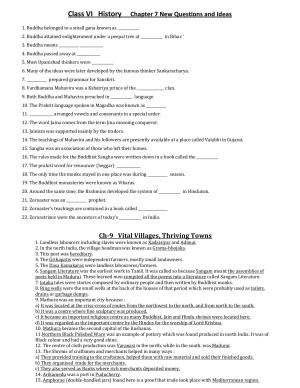 CBSE Worksheets for Class 6 Social Science History Assignment 2