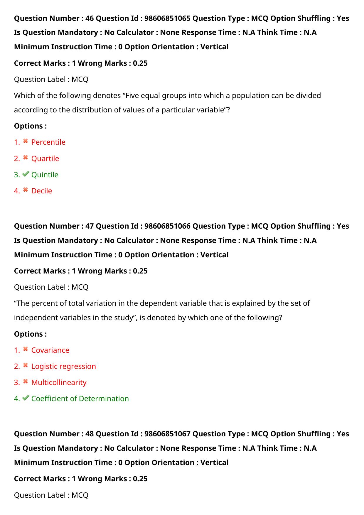 ICMR JRF 2022 Question Paper with Answers - Page 24