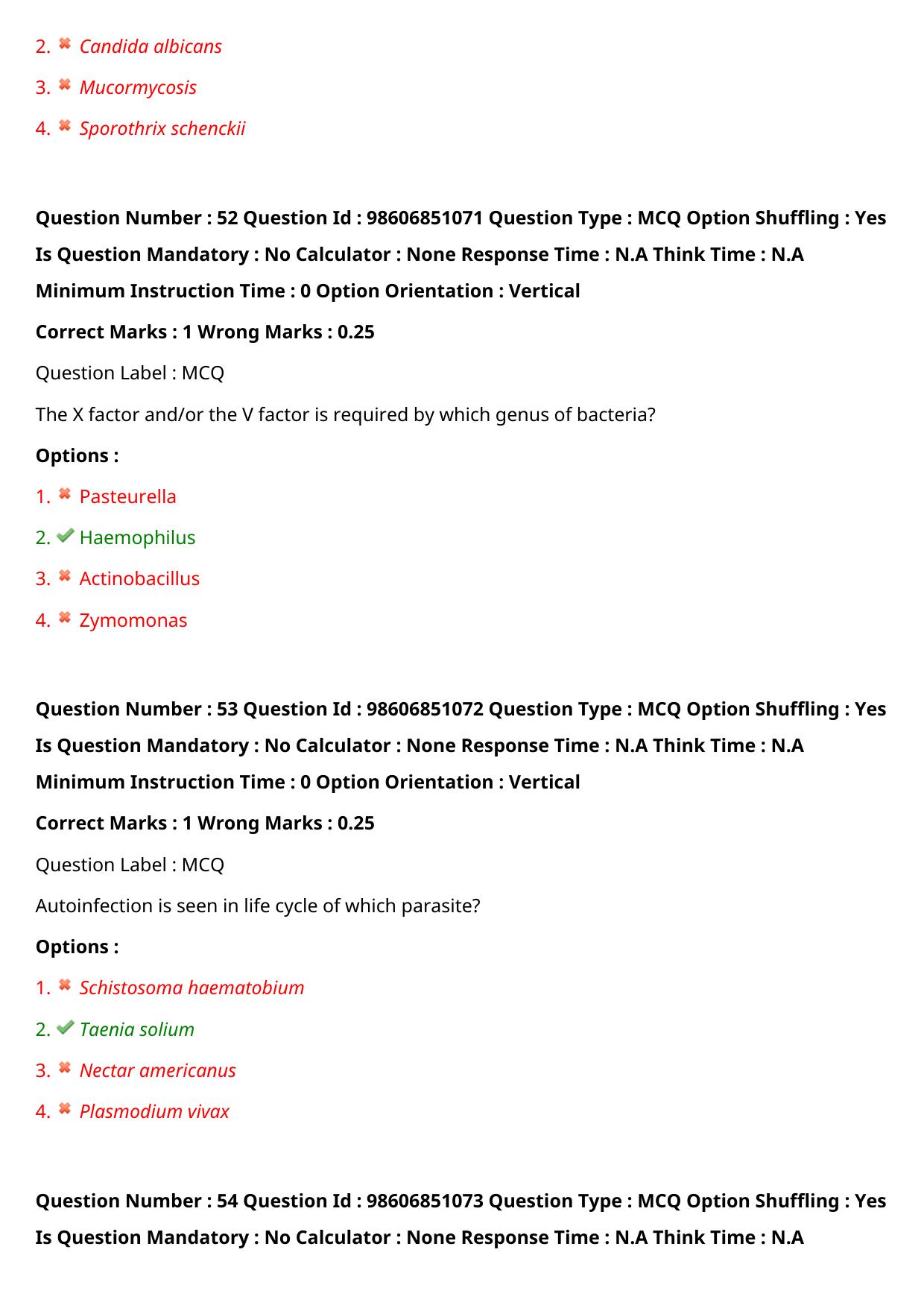 ICMR JRF 2022 Question Paper with Answers - Page 27