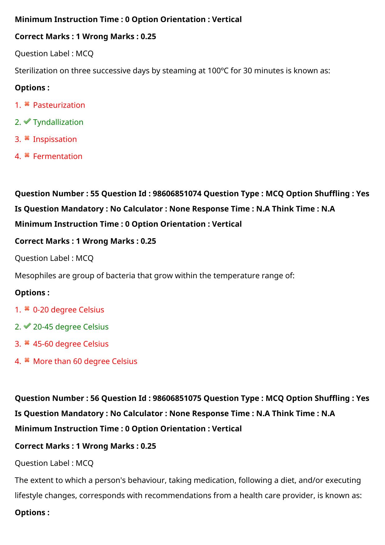 ICMR JRF 2022 Question Paper with Answers - Page 28