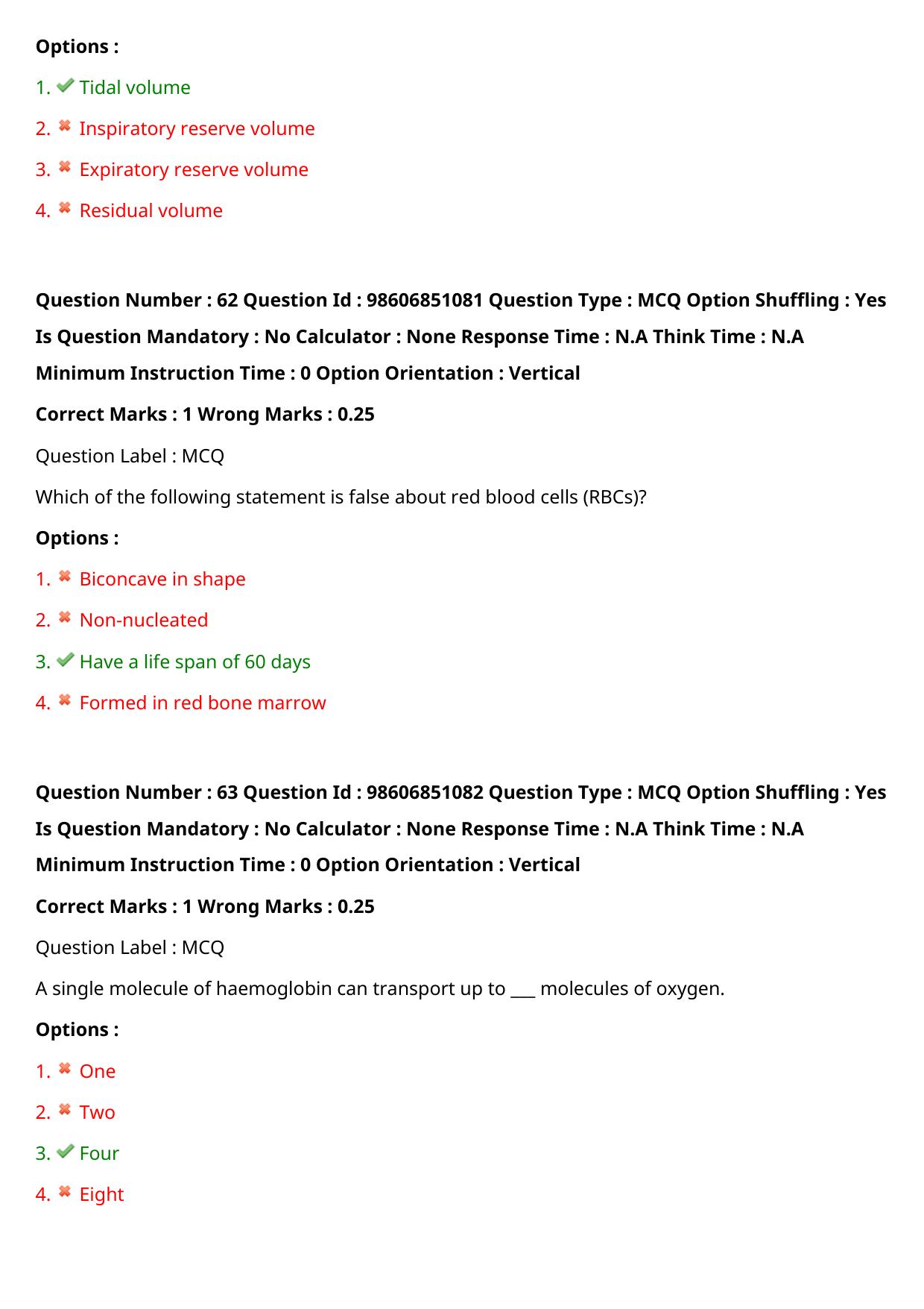 ICMR JRF 2022 Question Paper with Answers - Page 31