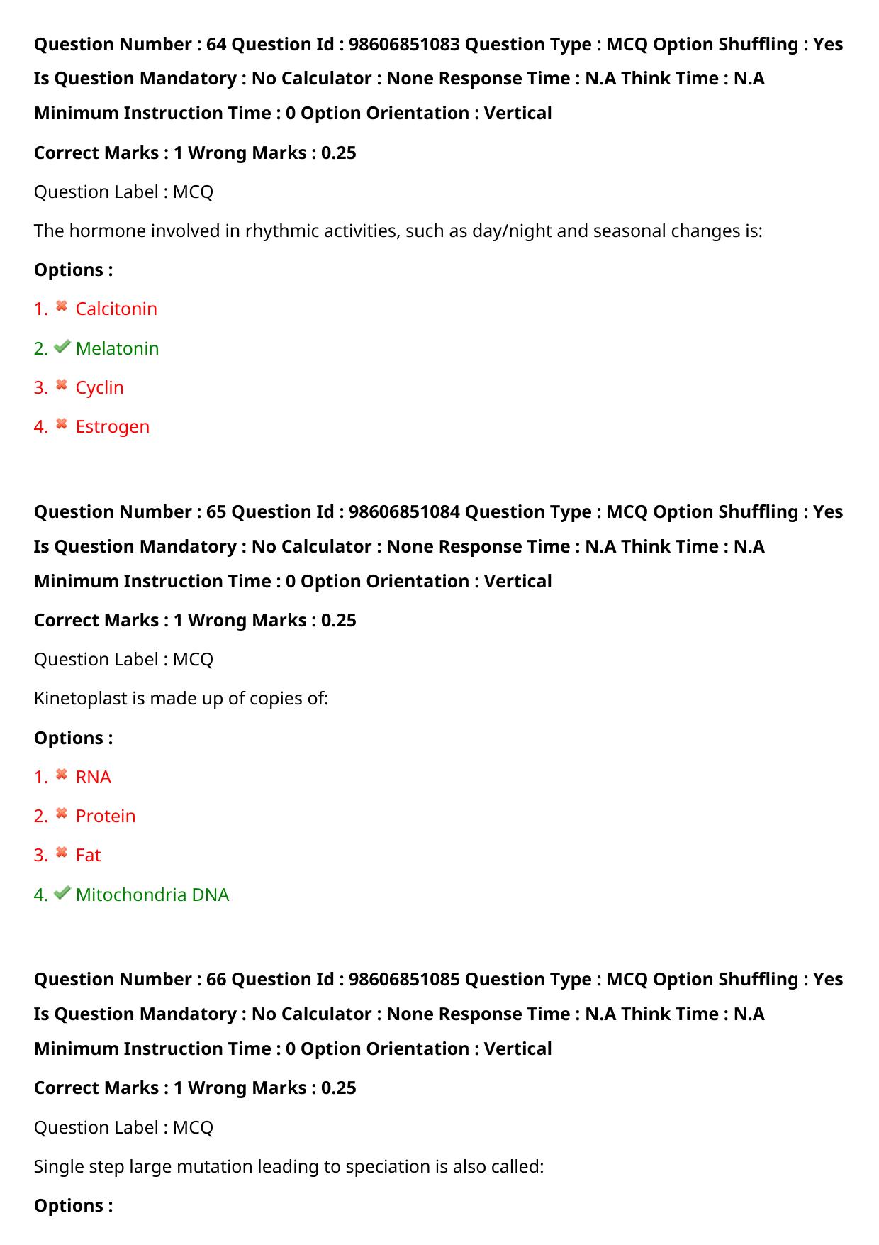 ICMR JRF 2022 Question Paper with Answers - Page 32