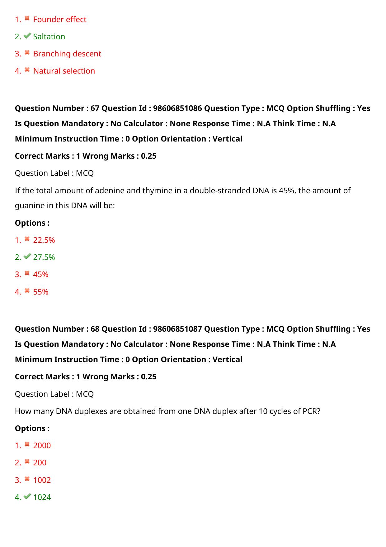 ICMR JRF 2022 Question Paper with Answers - Page 33