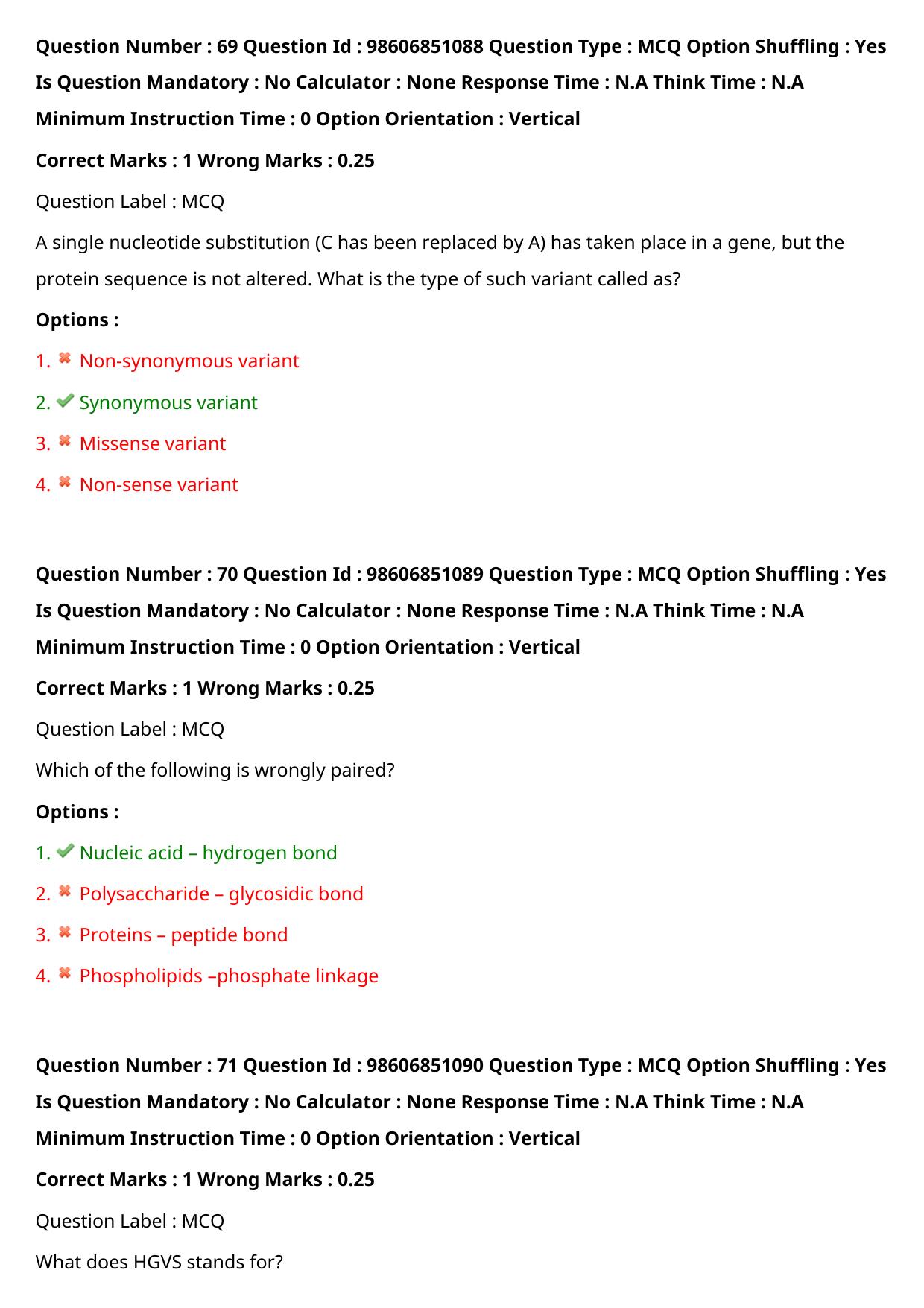 ICMR JRF 2022 Question Paper with Answers - Page 34