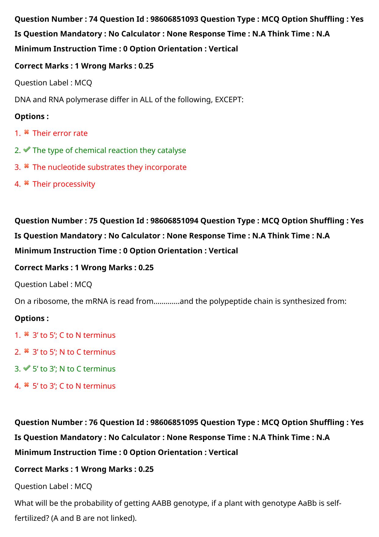 ICMR JRF 2022 Question Paper with Answers - Page 36