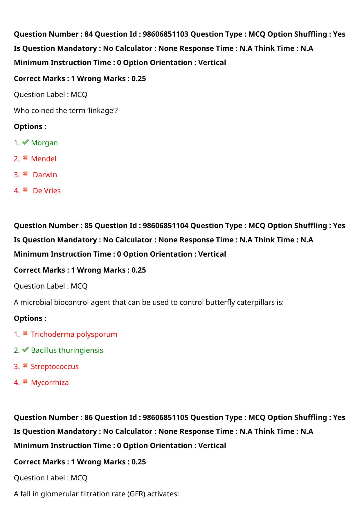 ICMR JRF 2022 Question Paper with Answers - Page 40