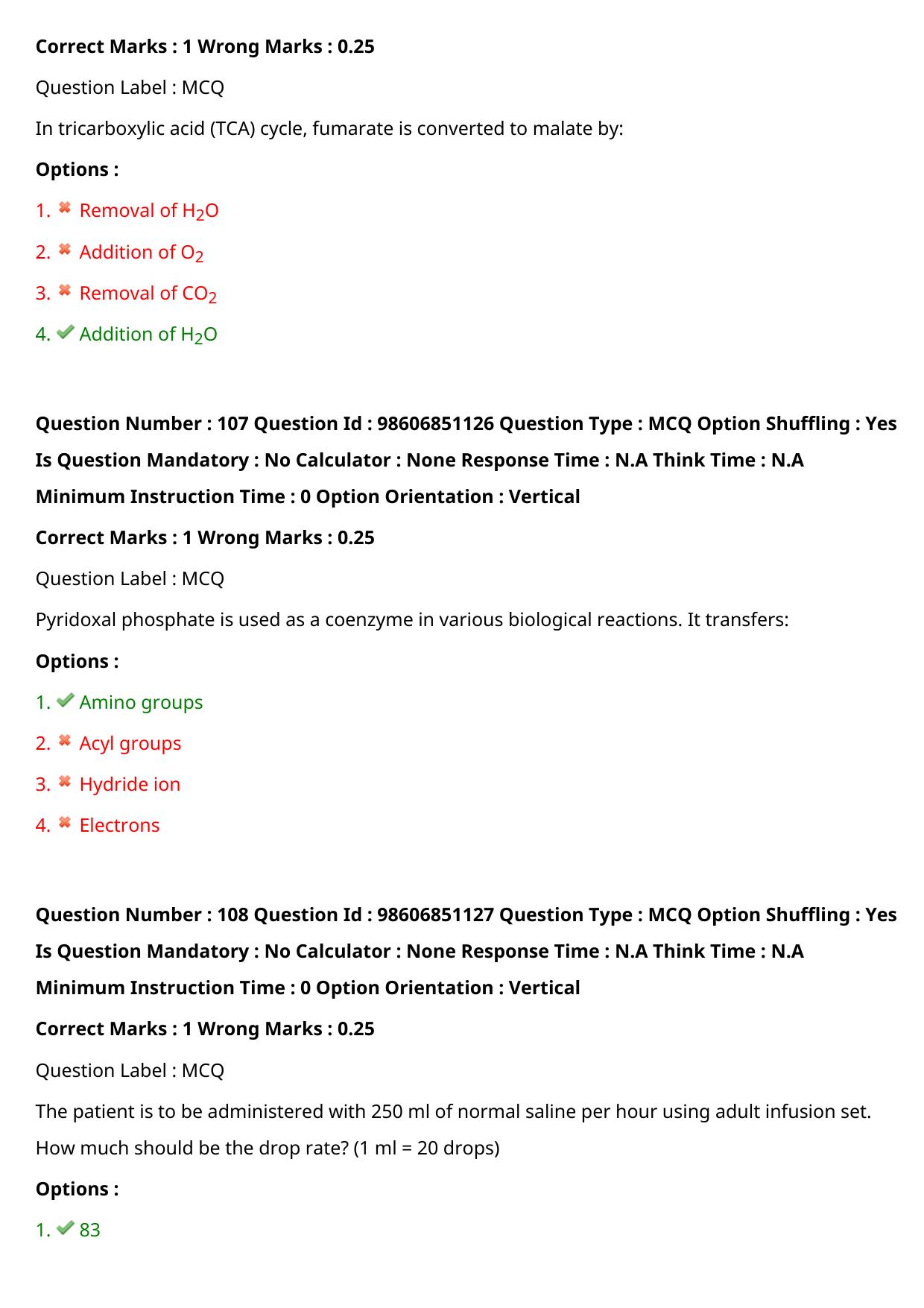 ICMR JRF 2022 Question Paper with Answers - Page 49