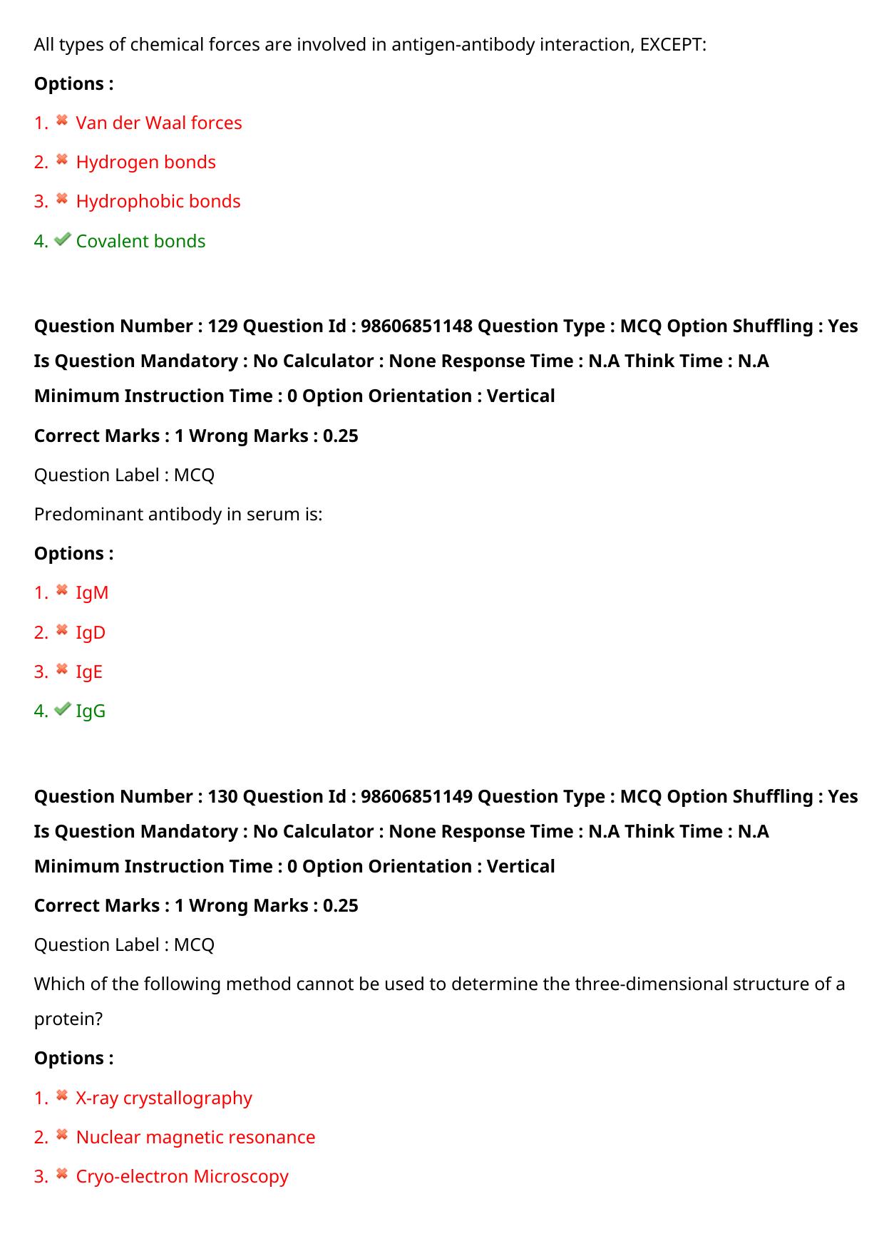 ICMR JRF 2022 Question Paper with Answers - Page 58