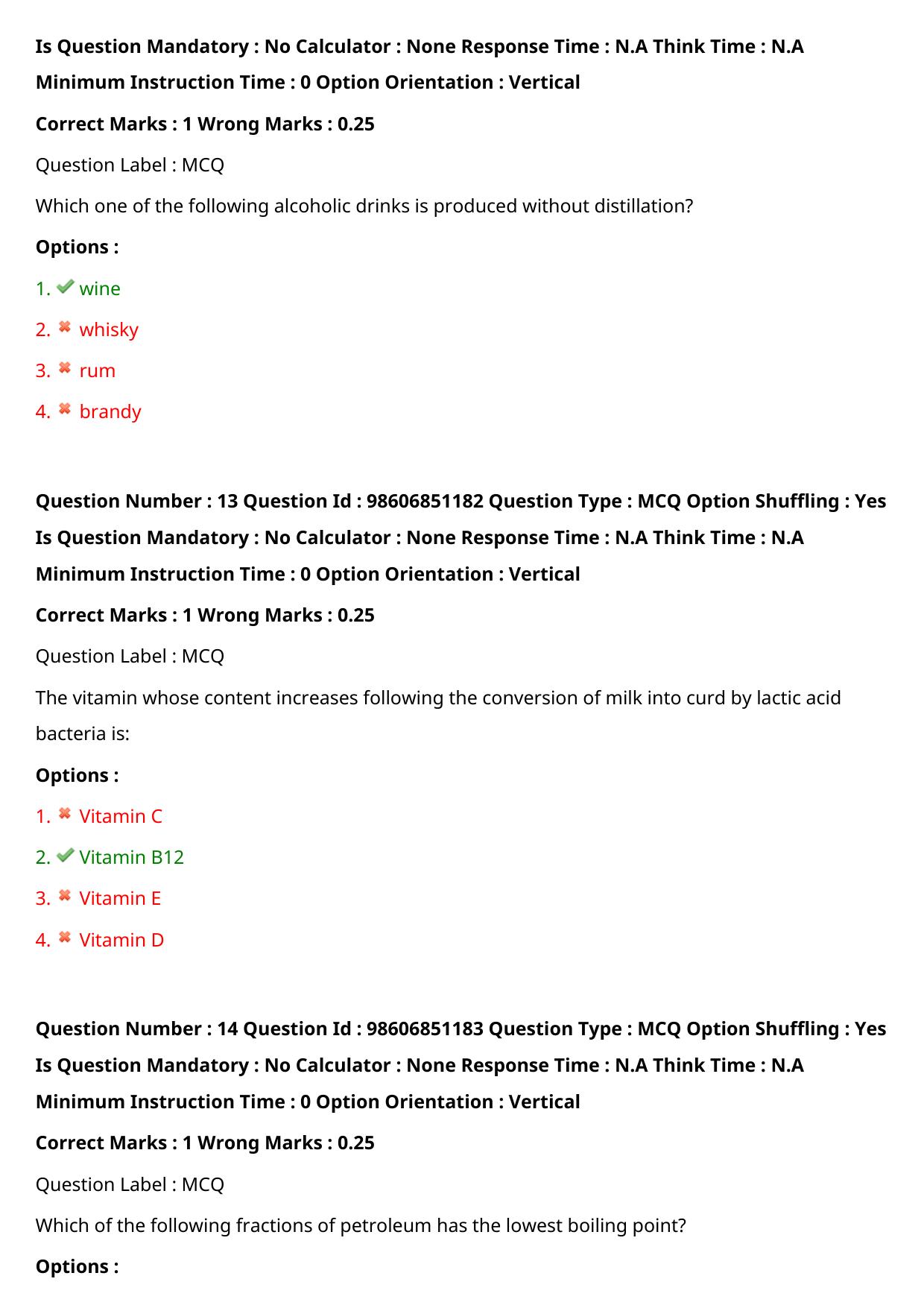 ICMR JRF 2022 Question Paper with Answers - Page 75