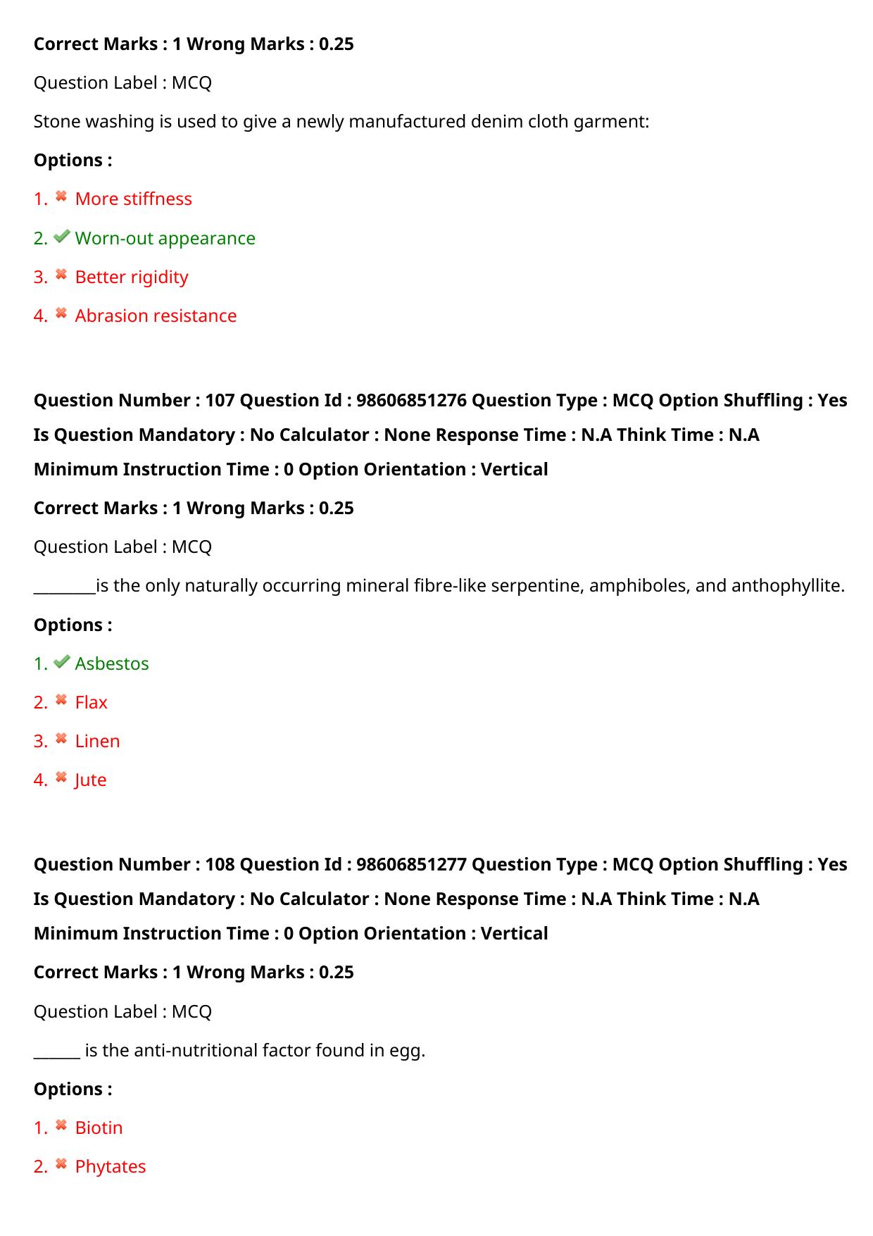 ICMR JRF 2022 Question Paper with Answers - Page 115