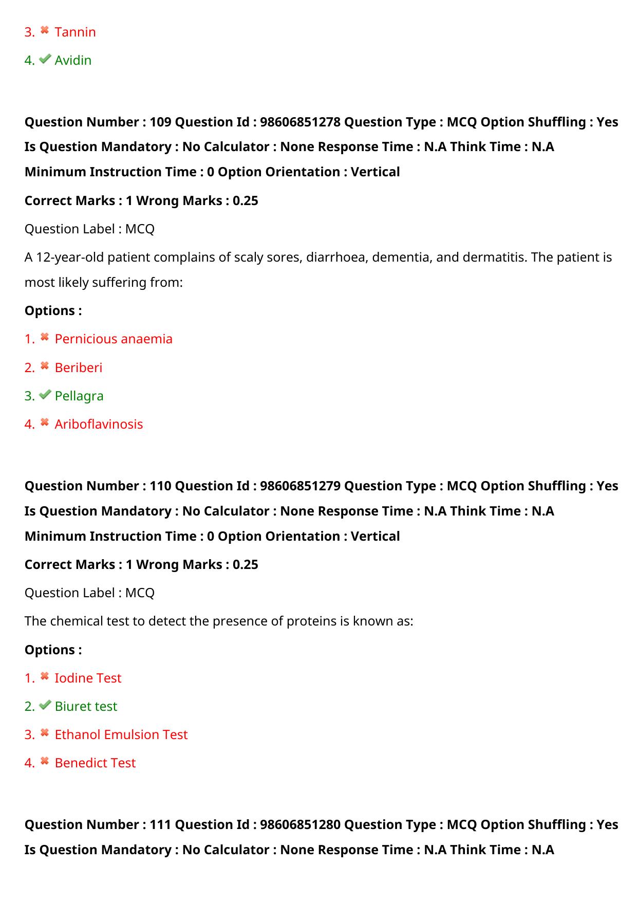 ICMR JRF 2022 Question Paper with Answers - Page 116