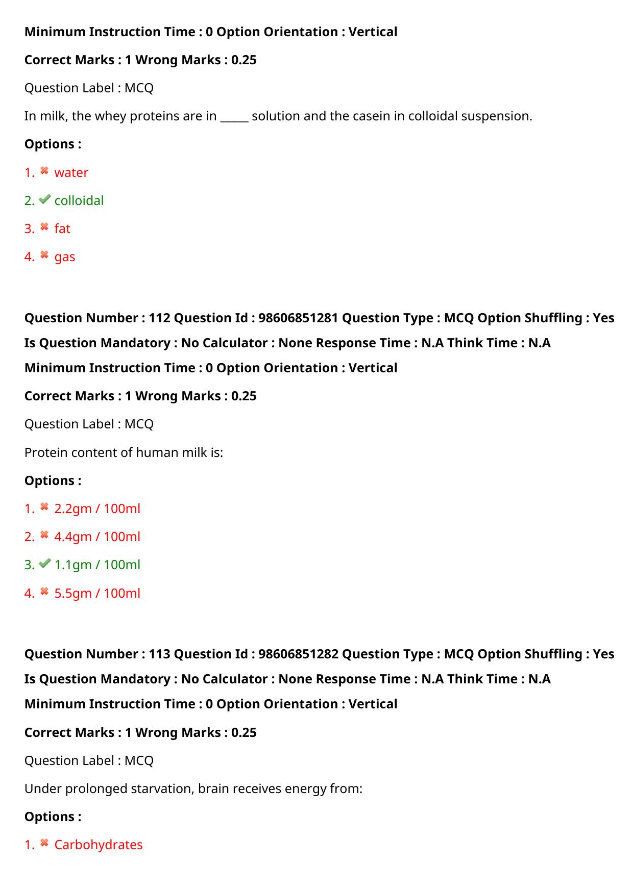 ICMR JRF 2022 Question Paper with Answers - Page 117
