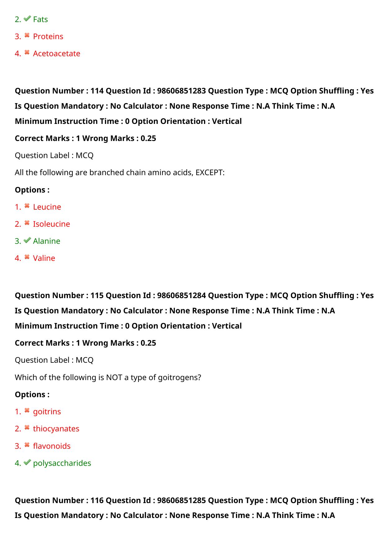 ICMR JRF 2022 Question Paper with Answers - Page 118