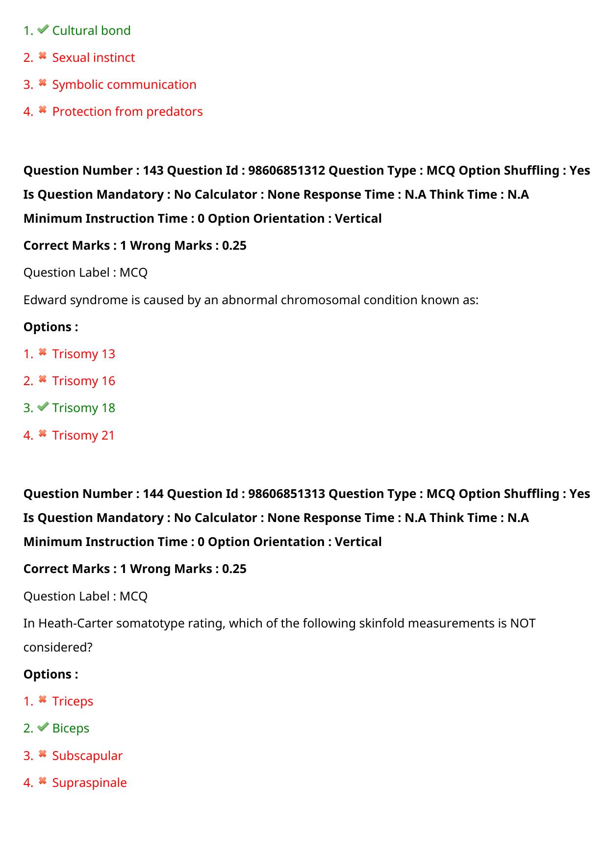 ICMR JRF 2022 Question Paper with Answers - Page 130