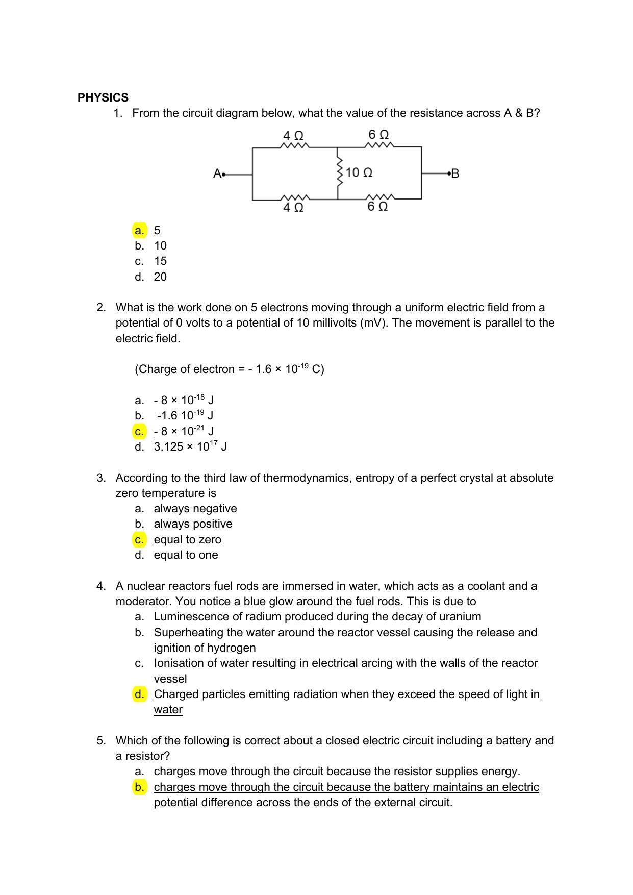 TIFR GS 2021 Biology Question Paper - Page 4