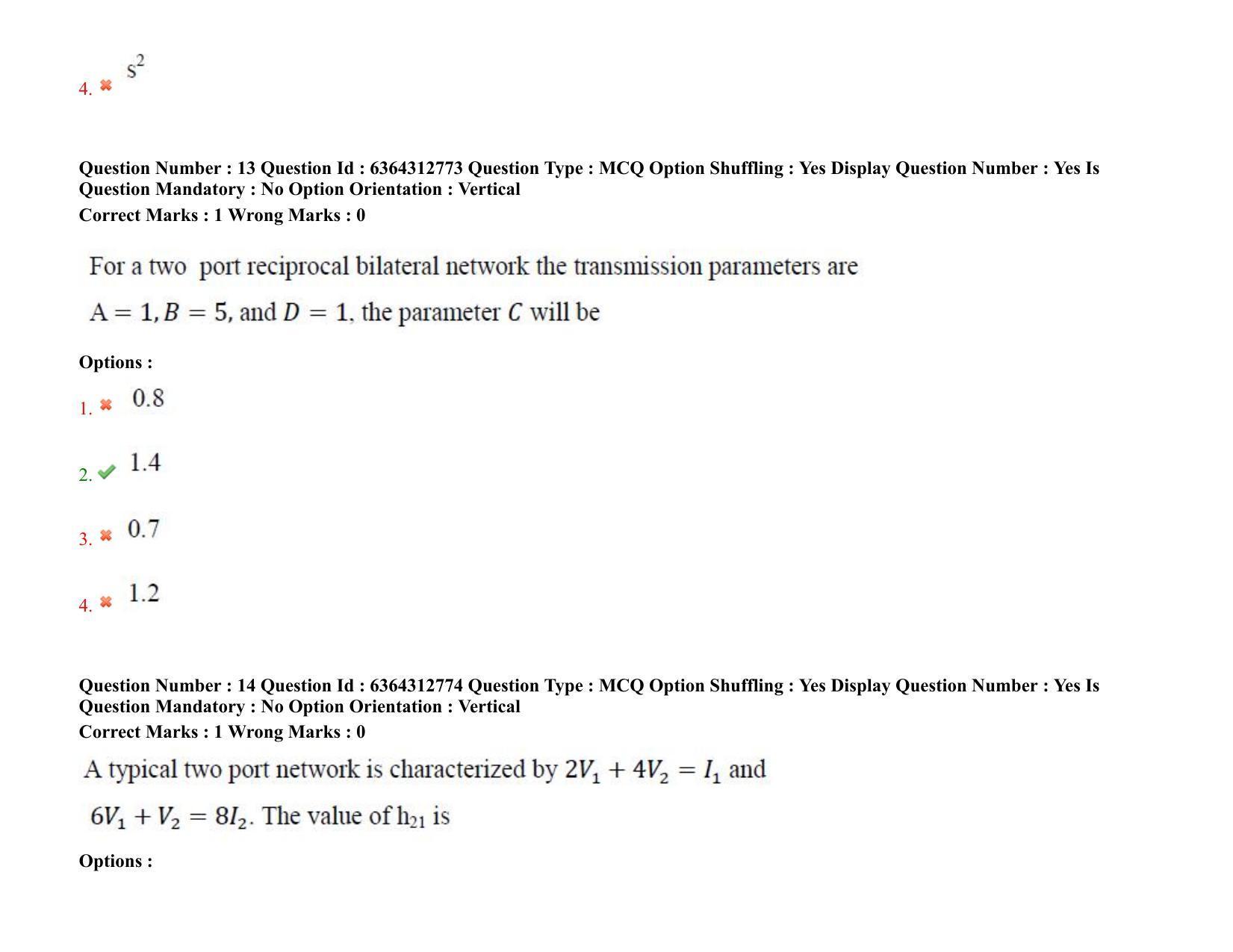 TS PGECET 2021: (EC) Electronics and Communication Engineering Question Papers - Page 11