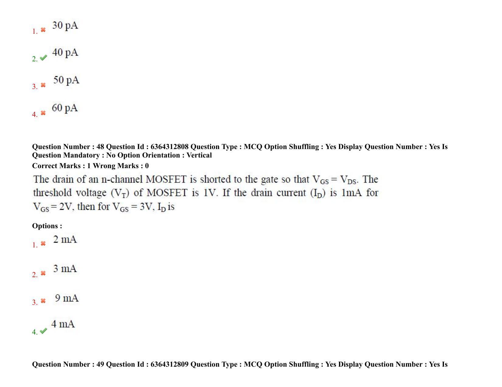 TS PGECET 2021: (EC) Electronics and Communication Engineering Question Papers - Page 32