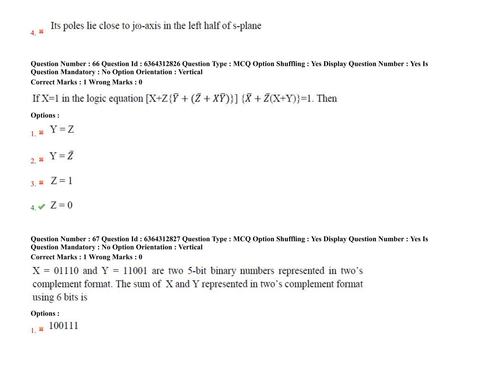 TS PGECET 2021: (EC) Electronics and Communication Engineering Question Papers - Page 43