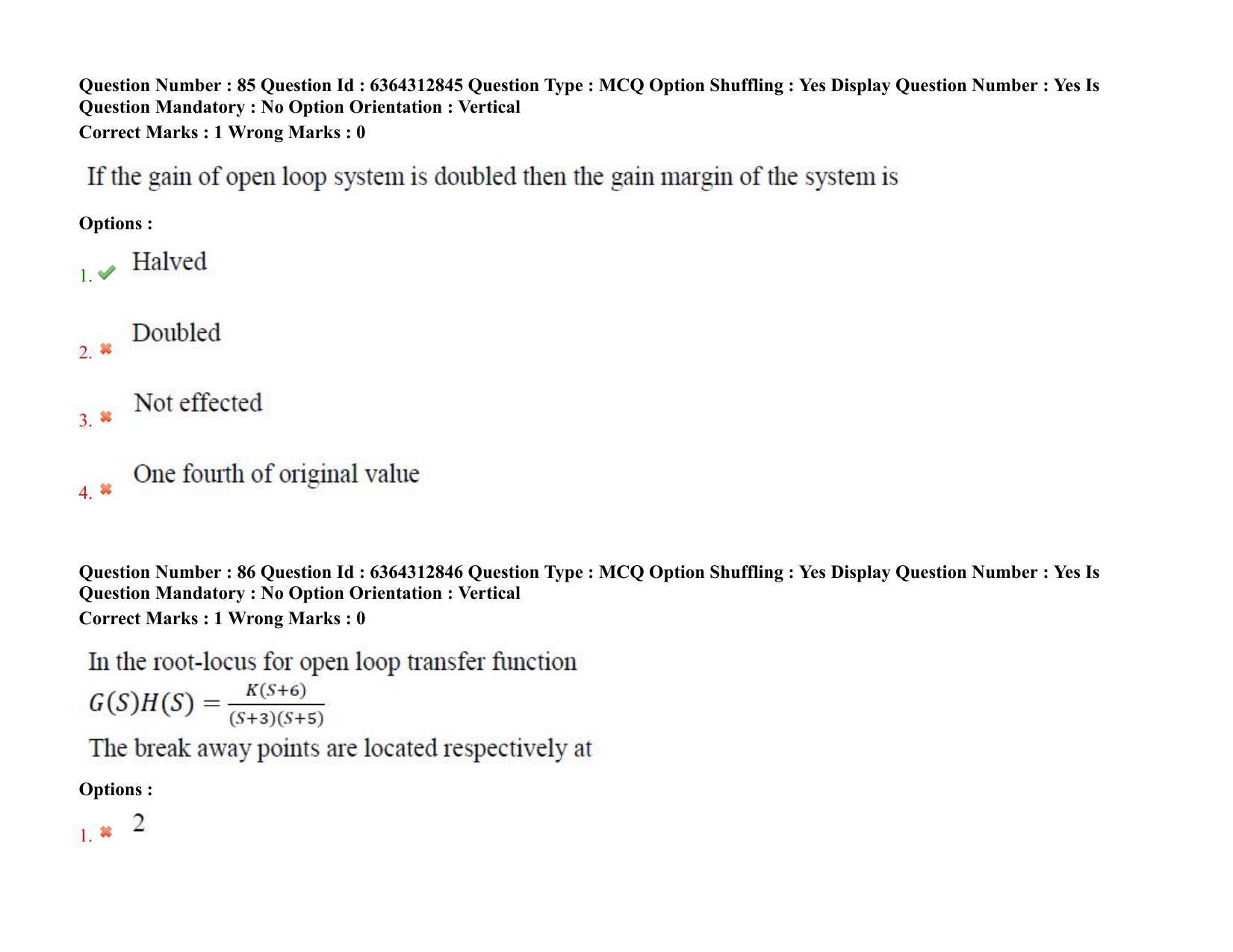 TS PGECET 2021: (EC) Electronics and Communication Engineering Question Papers - Page 55