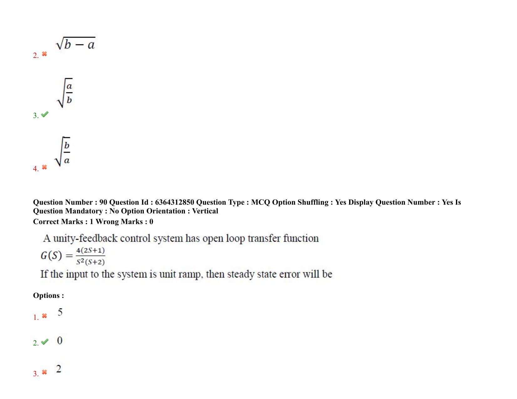TS PGECET 2021: (EC) Electronics and Communication Engineering Question Papers - Page 58