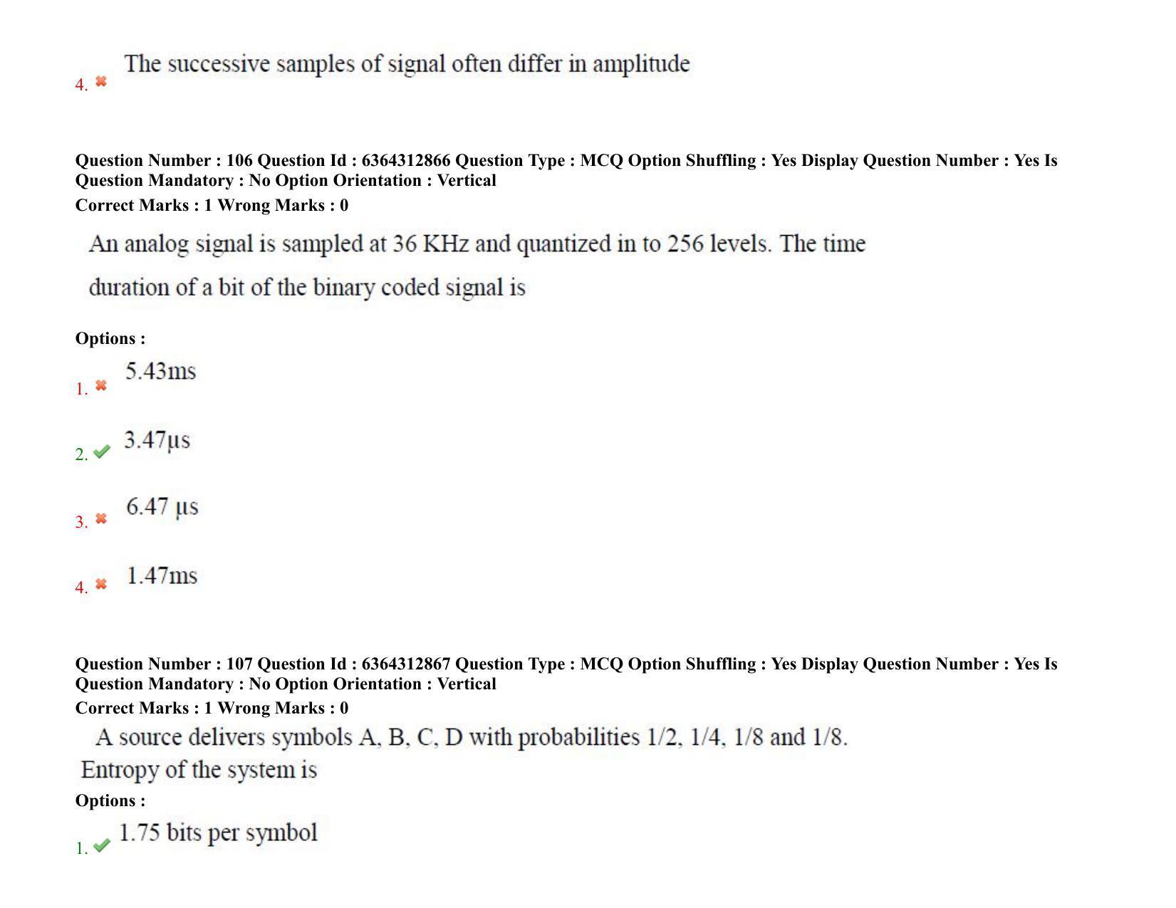 TS PGECET 2021: (EC) Electronics and Communication Engineering Question Papers - Page 69