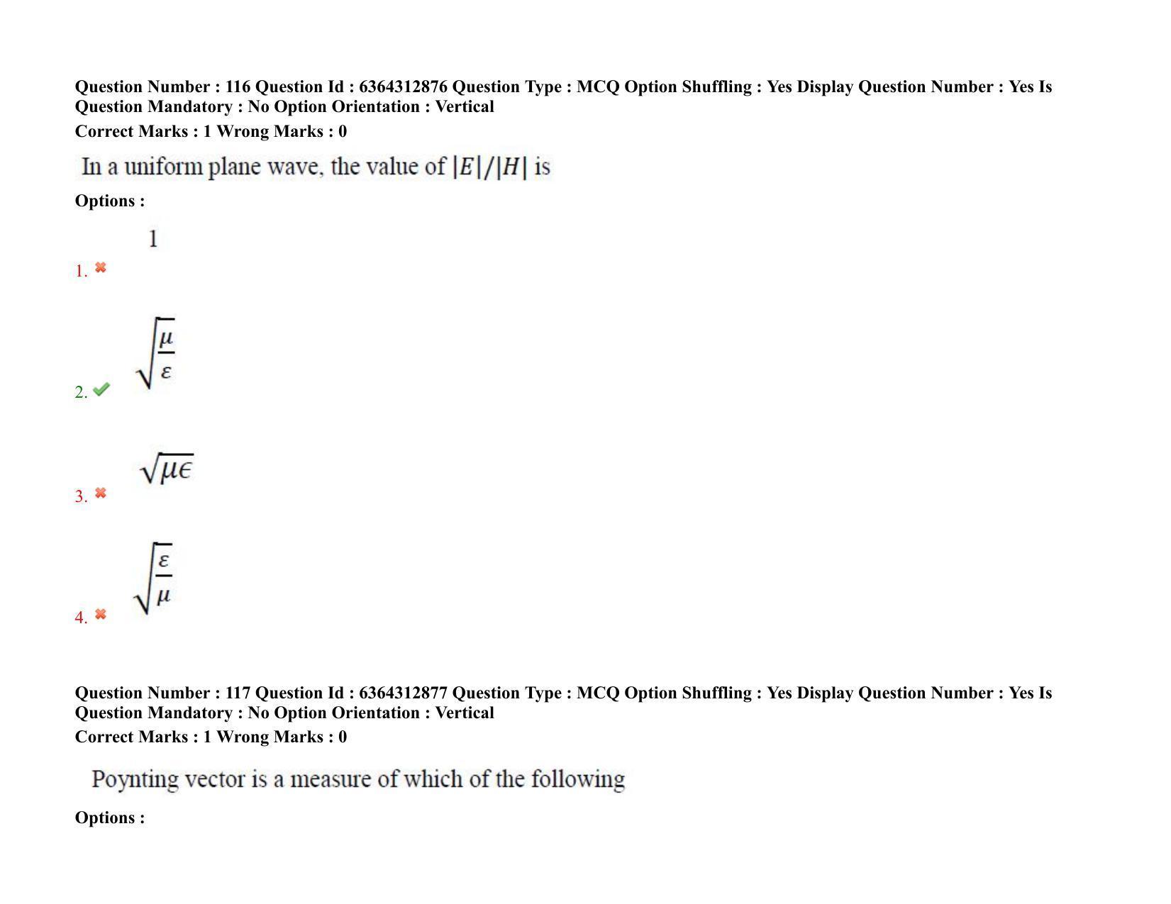 TS PGECET 2021: (EC) Electronics and Communication Engineering Question Papers - Page 75